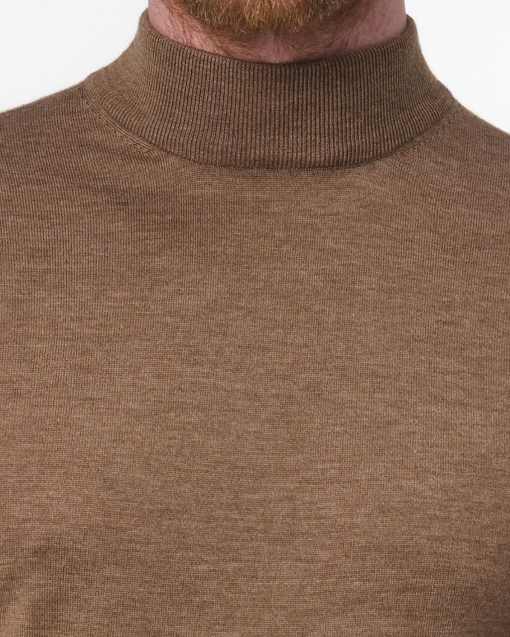 Dutch Dandies Fonda turtle neck Camel uni 067853-007-L