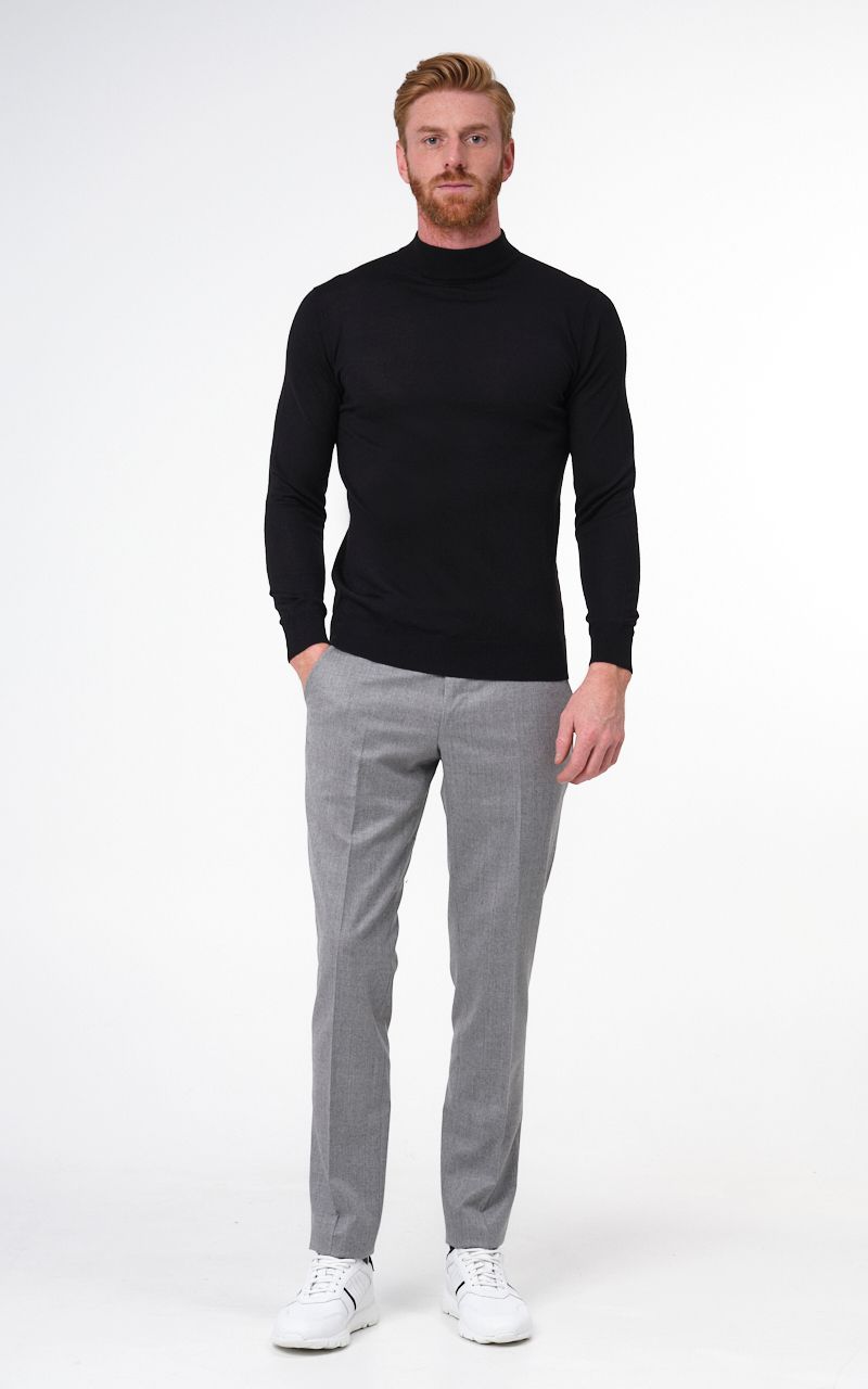 Dutch Dandies Fonda turtle neck Zwart 067853-009-L