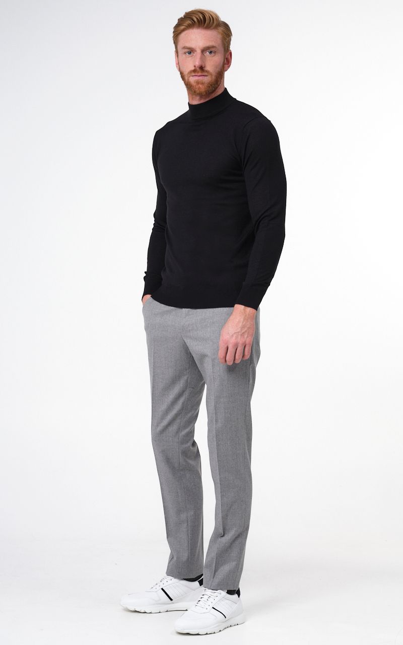 Dutch Dandies Fonda turtle neck Zwart 067853-009-L