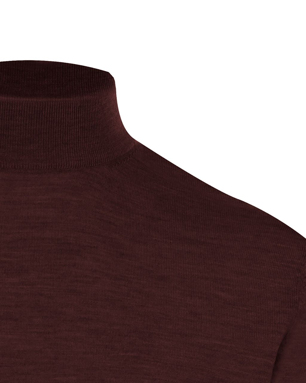 Dutch Dandies Fonda turtle neck Bordeaux uni 067853-013-L