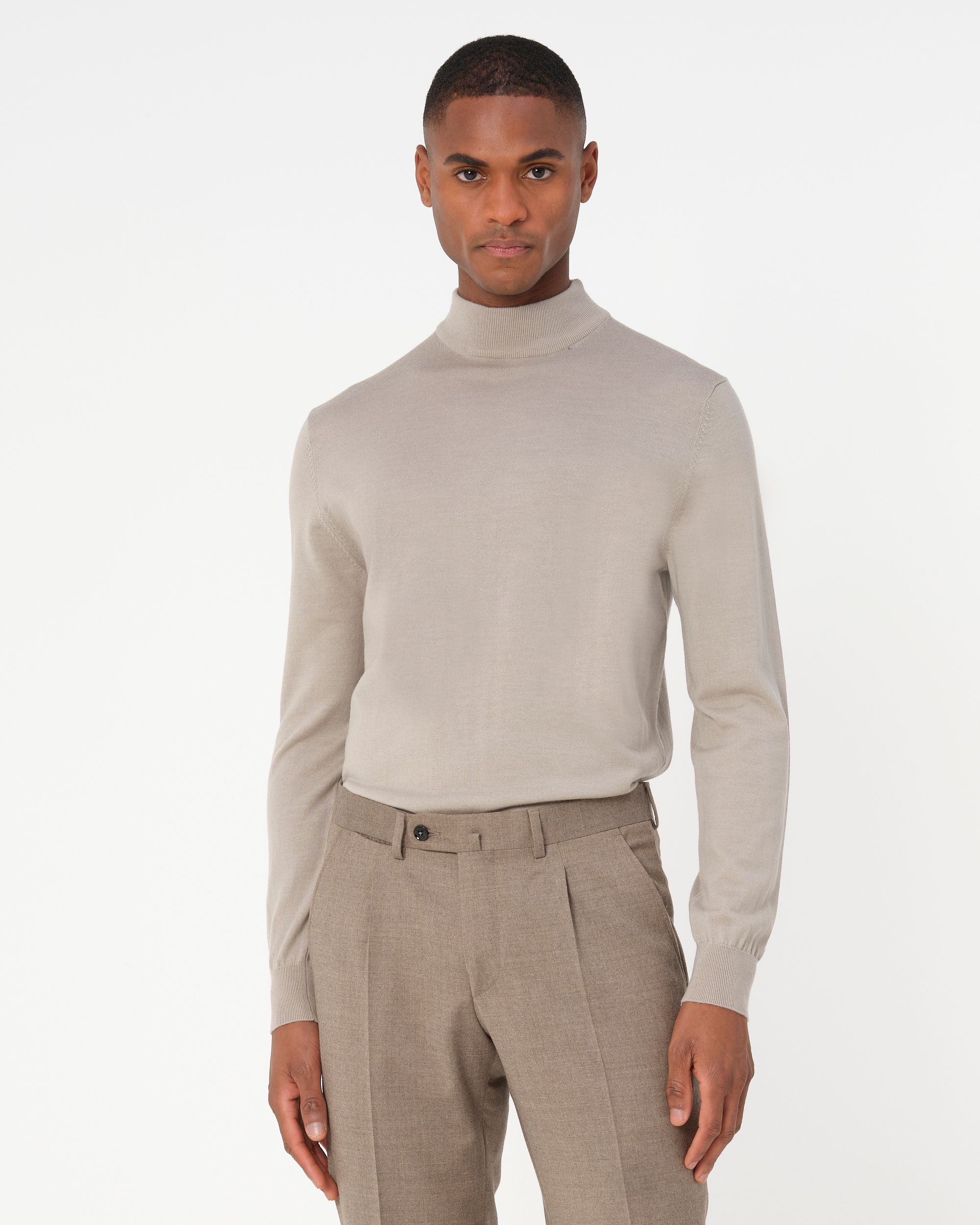 Dutch Dandies Fonda turtle neck Glacier gray 067853-020-L