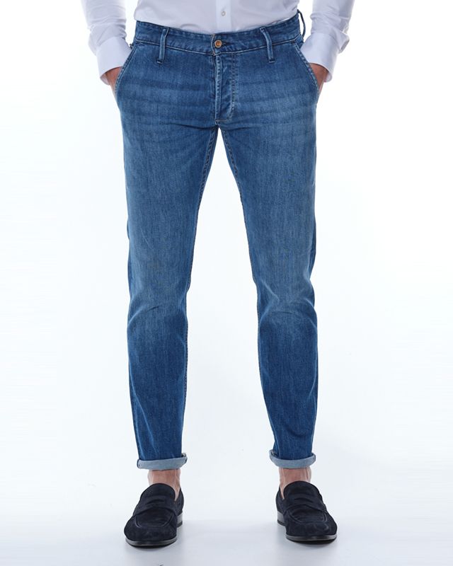 Dutch Dandies by DENHAM Jeans Middenblauw 069874-001-29/32