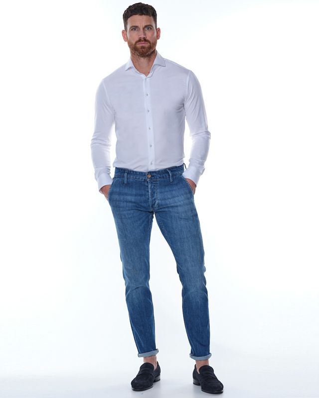 Dutch Dandies by DENHAM Jeans Middenblauw 069874-001-29/32