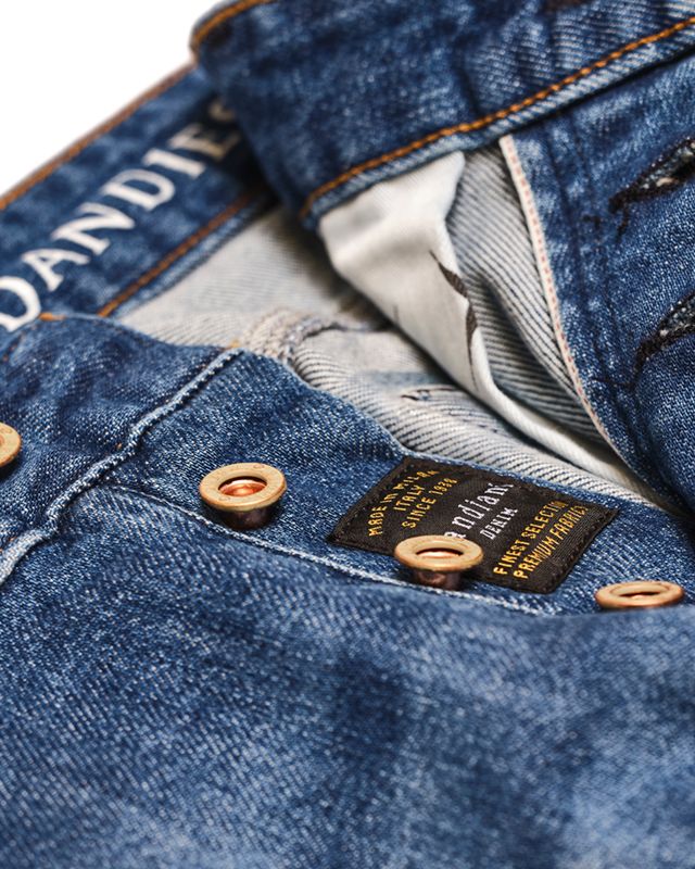 Dutch Dandies by DENHAM Jeans Middenblauw 069874-001-29/32