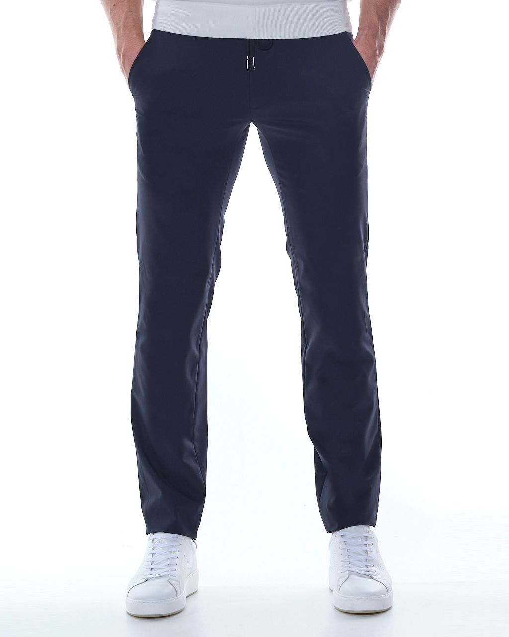 Donkervoort Pantalon Donkerblauw uni 069879-001-46