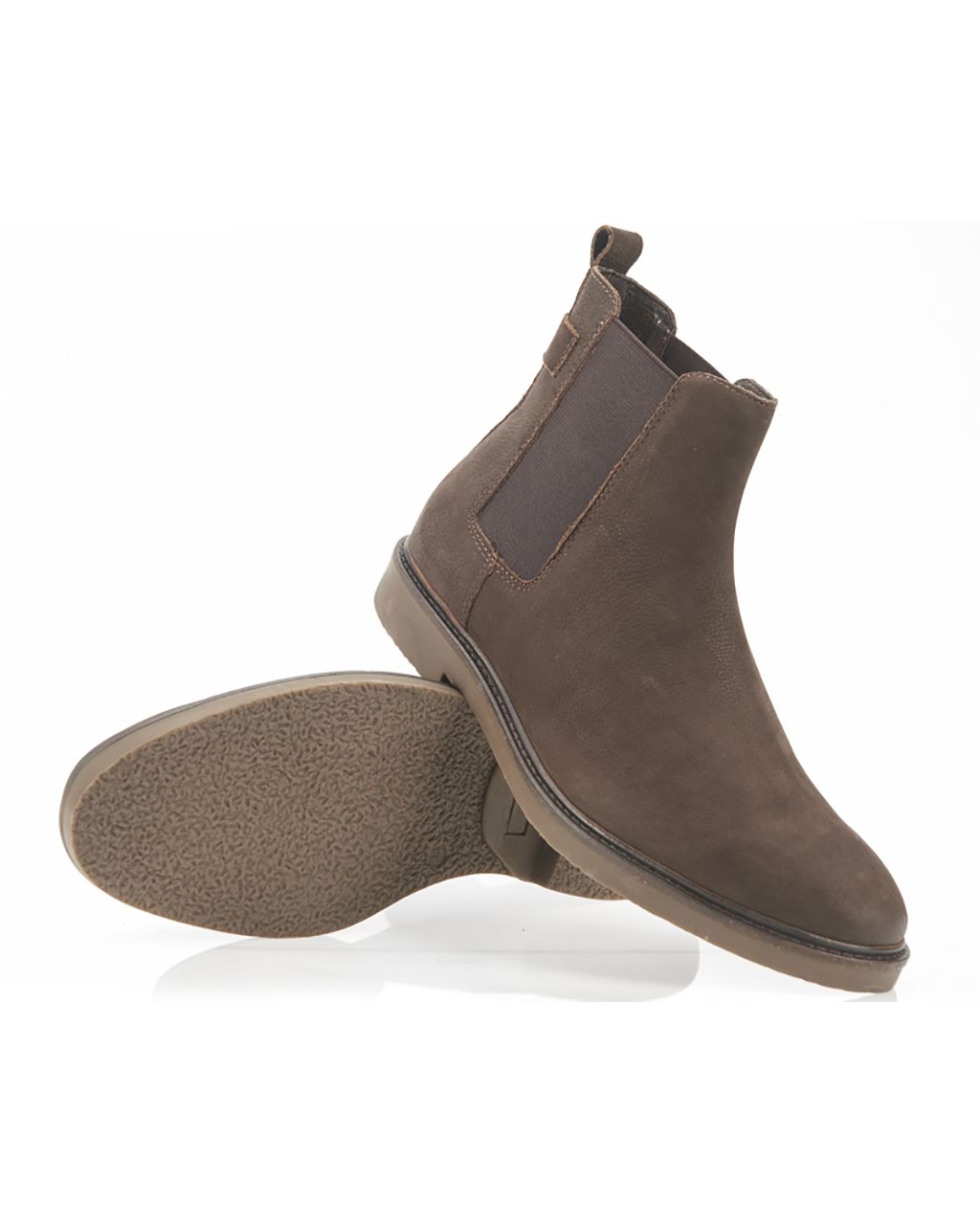 Campbell Chelsea Boots Donkerbruin uni 070111-001-40