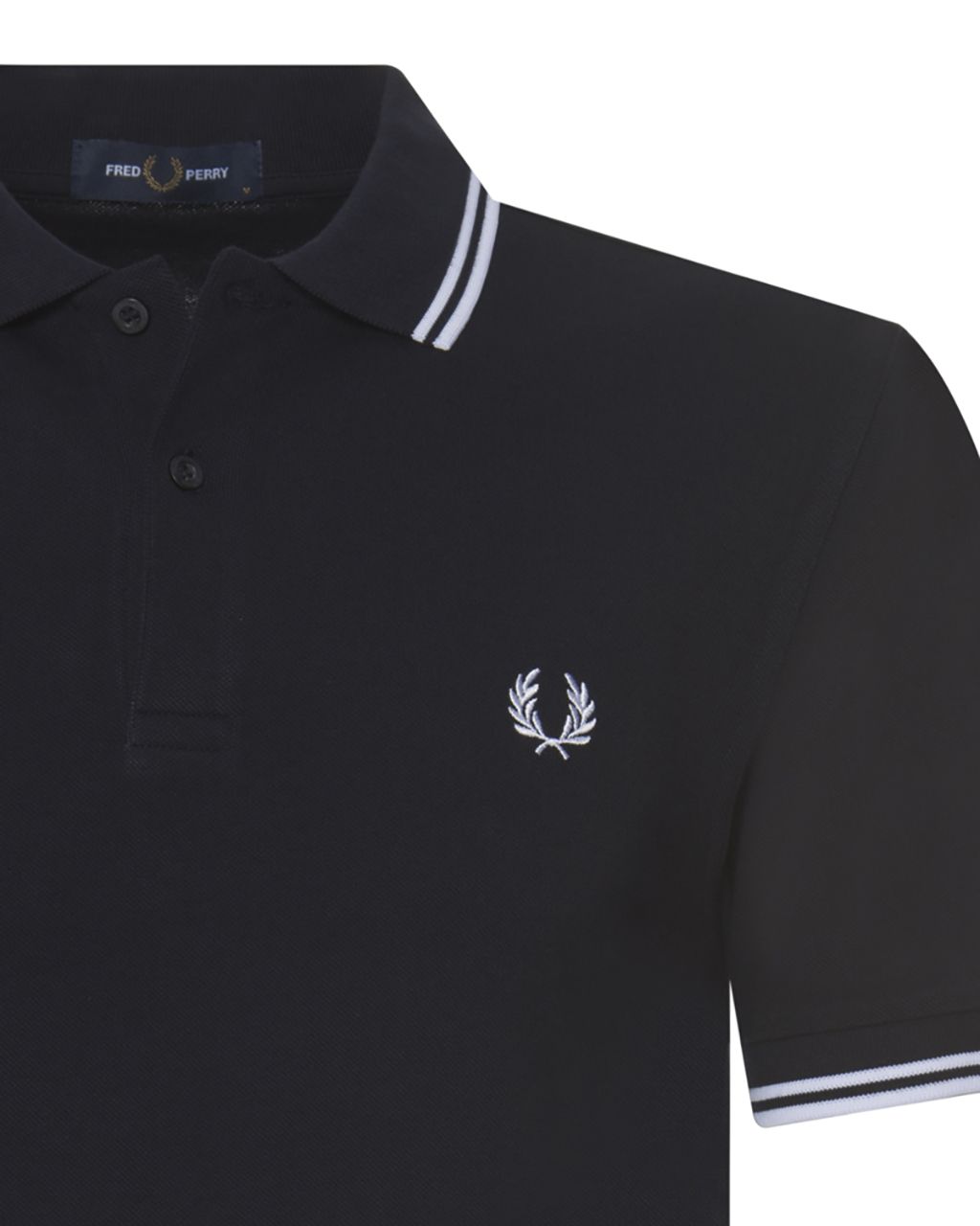 Fred Perry Polo KM Donker blauw 070163-001-L
