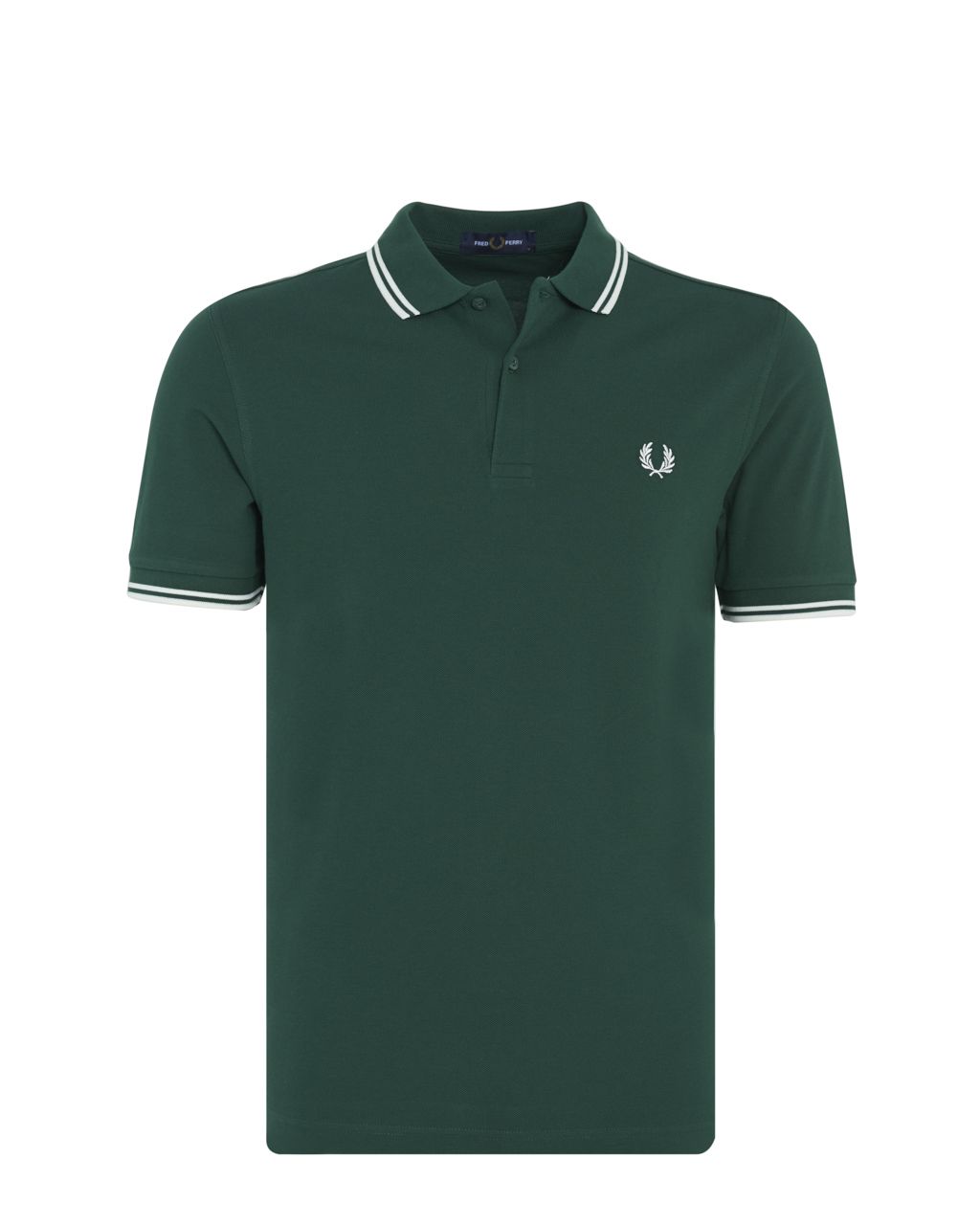 Fred Perry Polo KM Groen 070164-001-L