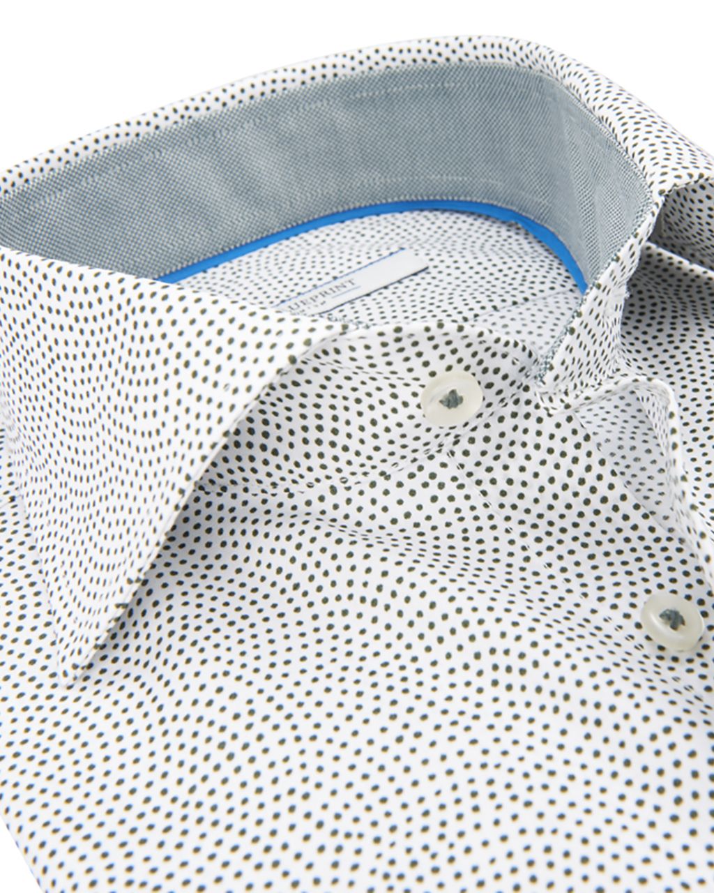 The BLUEPRINT Premium Trendy overhemd LM Groen print 070241-001-3XL