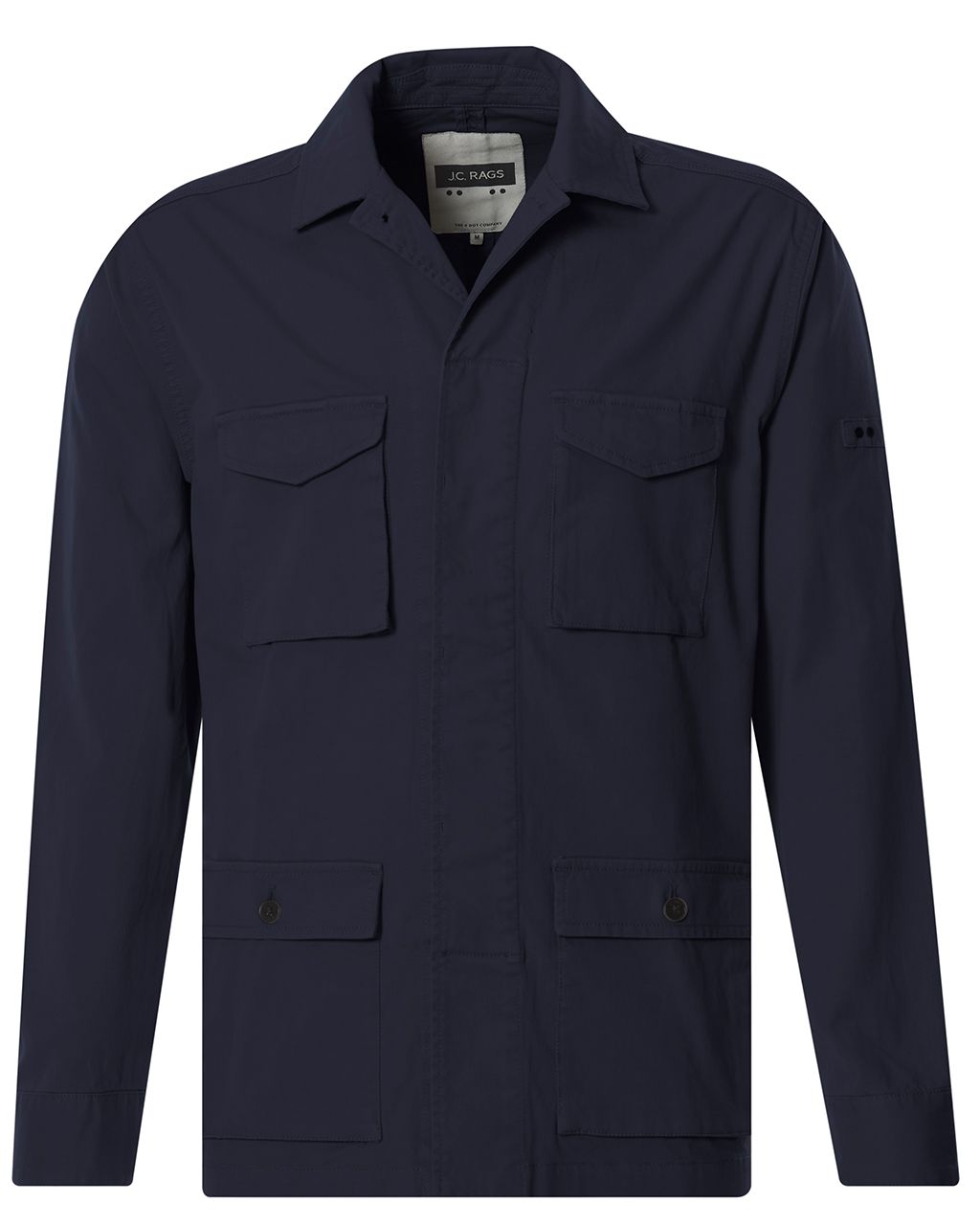 J.C. RAGS Jordi Overshirt Navy uni 071695-002-L