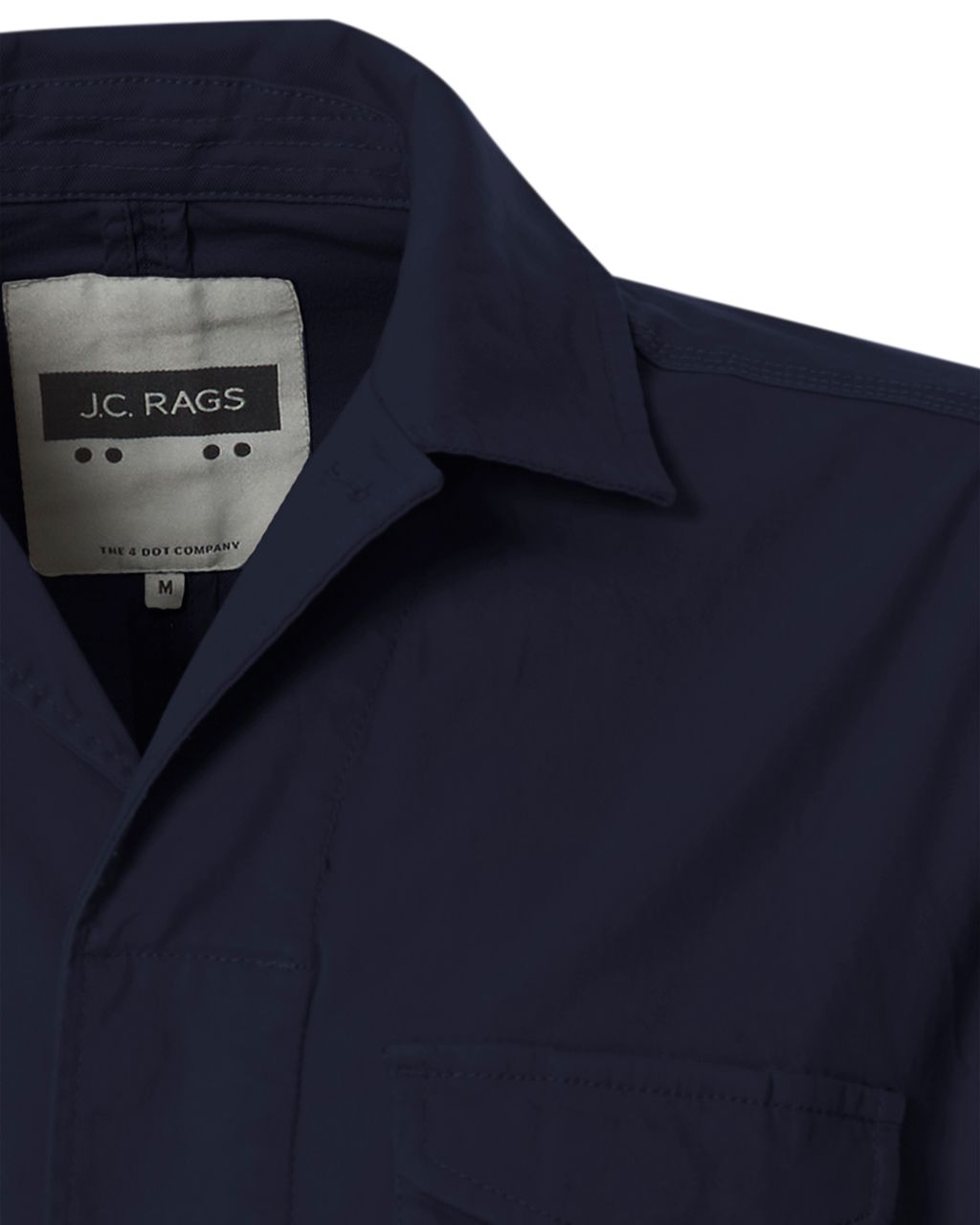 J.C. RAGS Jordi Overshirt Navy uni 071695-002-L