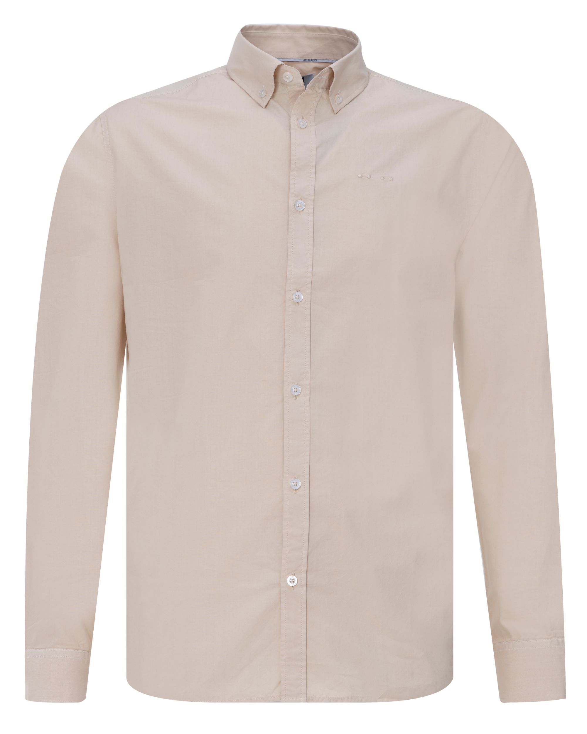 J.C. RAGS Casual Overhemd LM Safari 071696-011-L