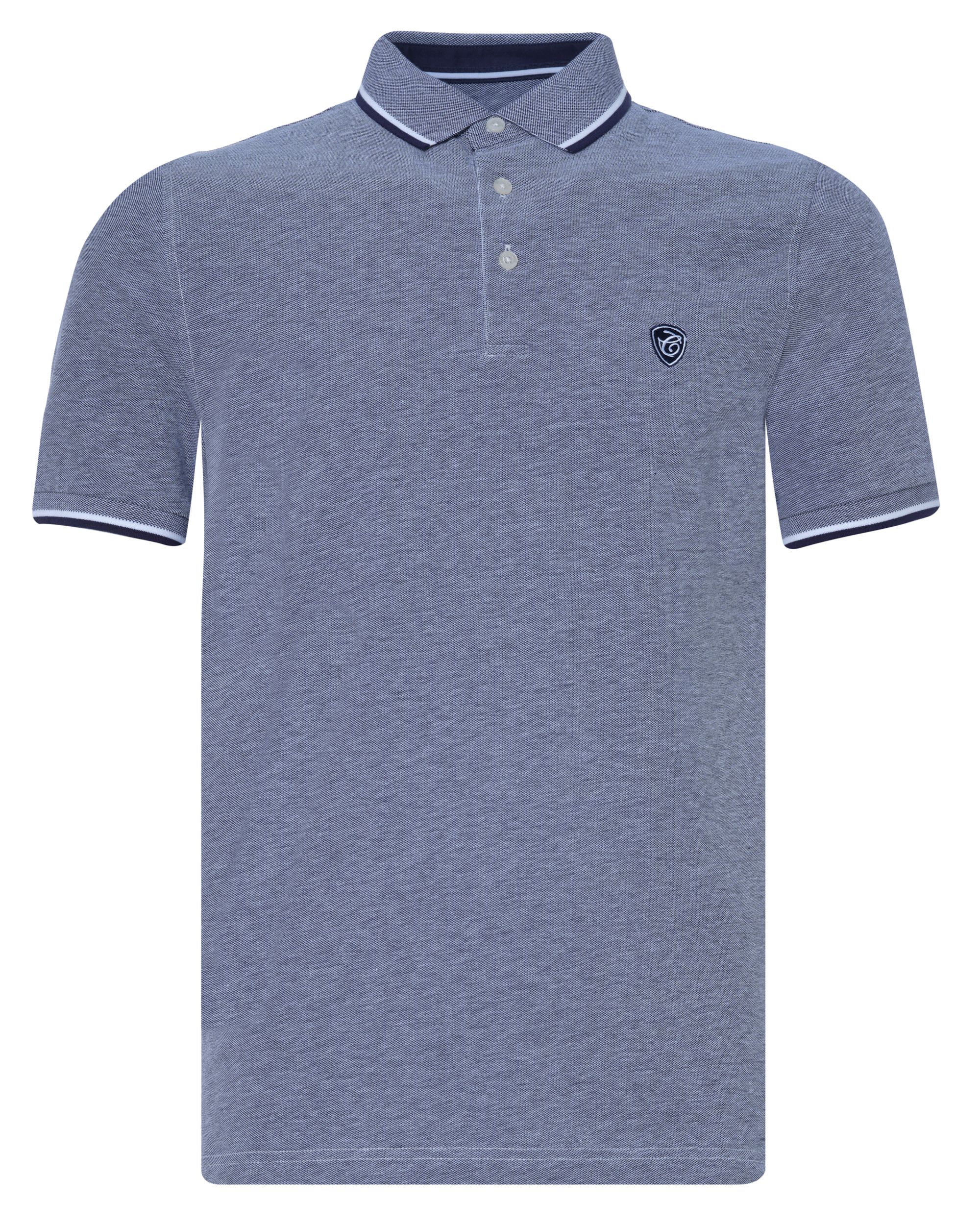 Campbell Yardville Polo KM Donkerblauw uni 071724-002-L