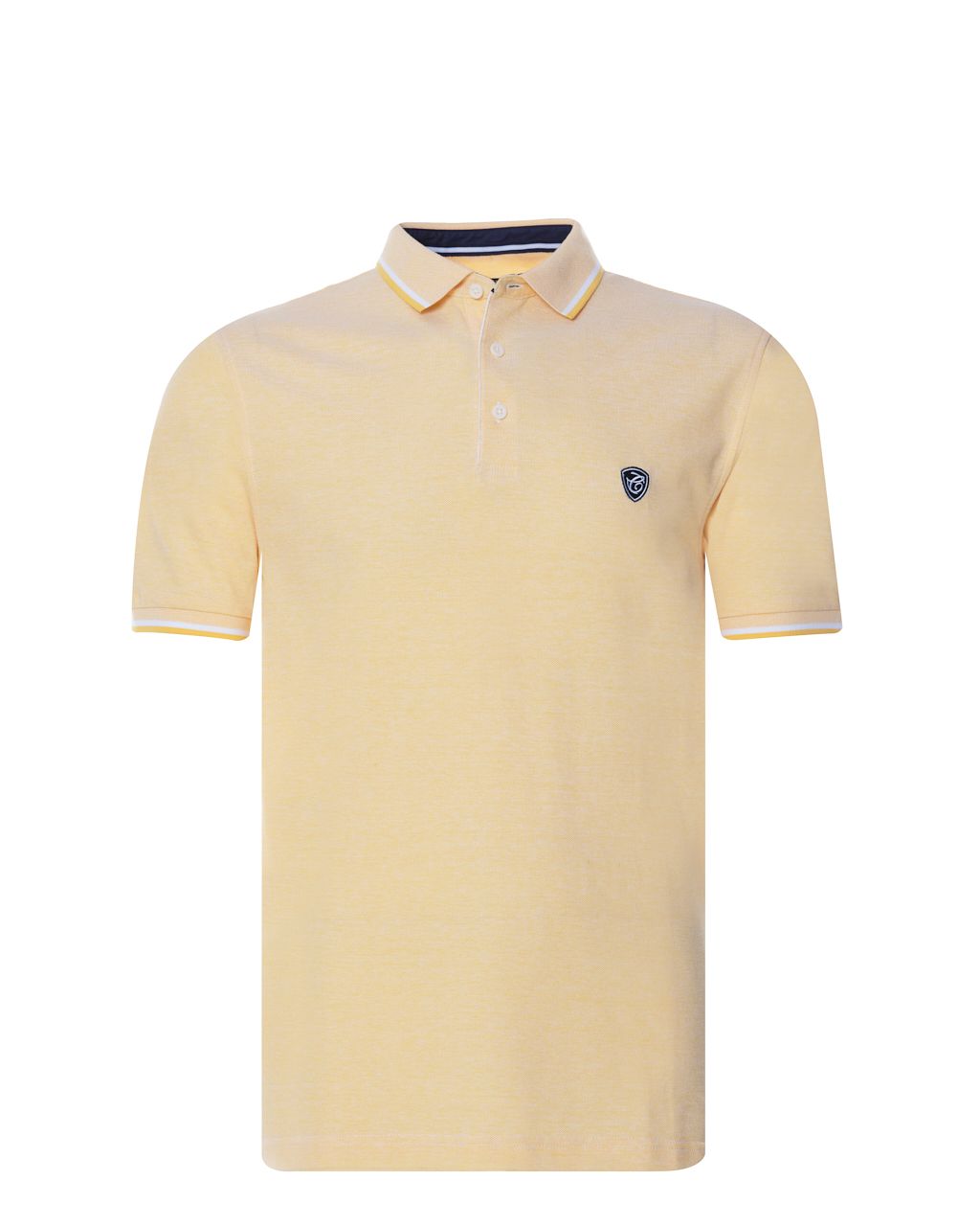 Campbell Classic Yardville Polo KM Geel uni 071724-005-L