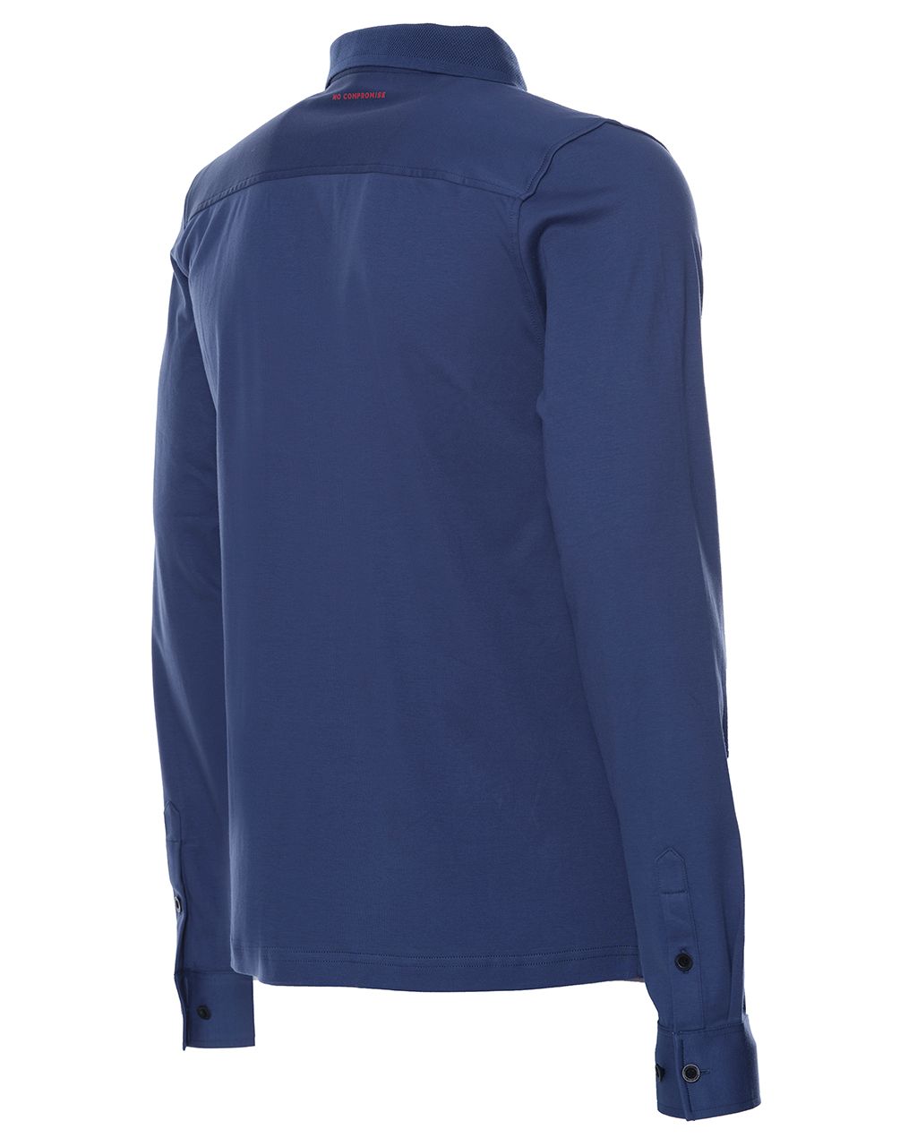 Donkervoort Casual Overhemd LM Blue Marine 071768-003-L