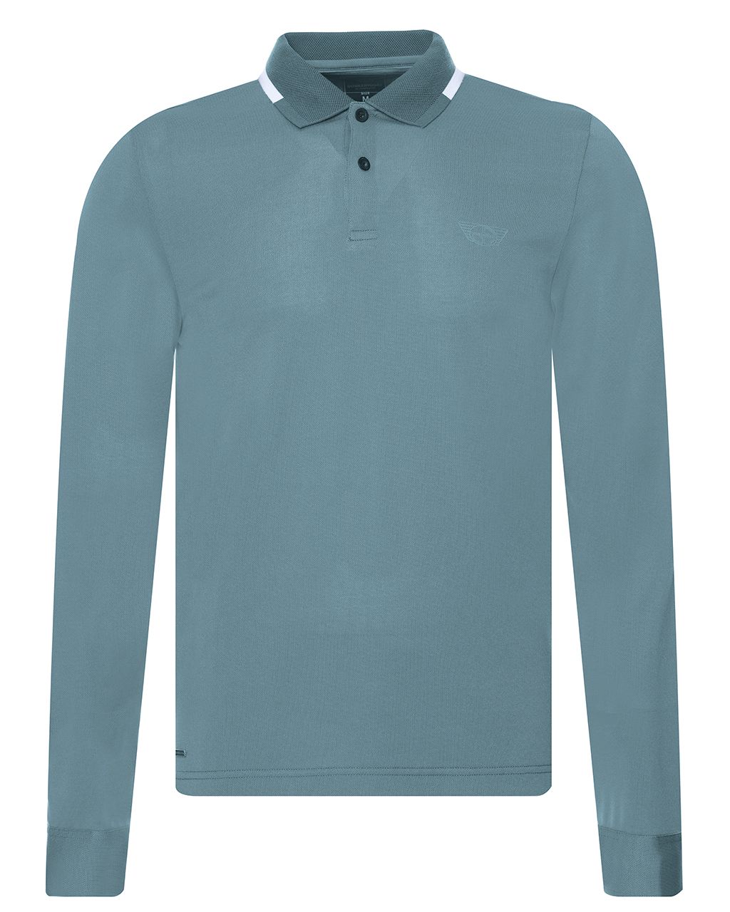 Donkervoort Polo LM Groen uni 071771-004-L