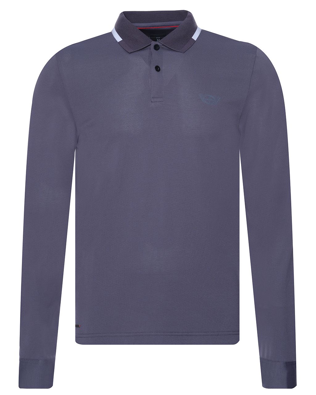 Donkervoort Polo LM Midden grijs uni 071771-005-L