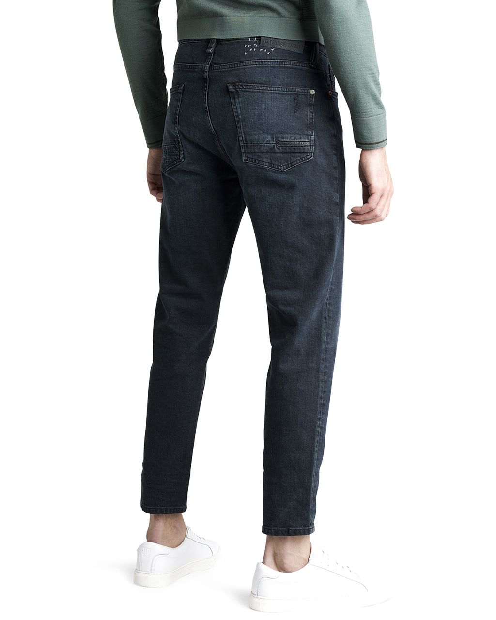 Cast Iron Cuda Relaxed Tapered Fit Jeans Zwart 071797-001-30/34