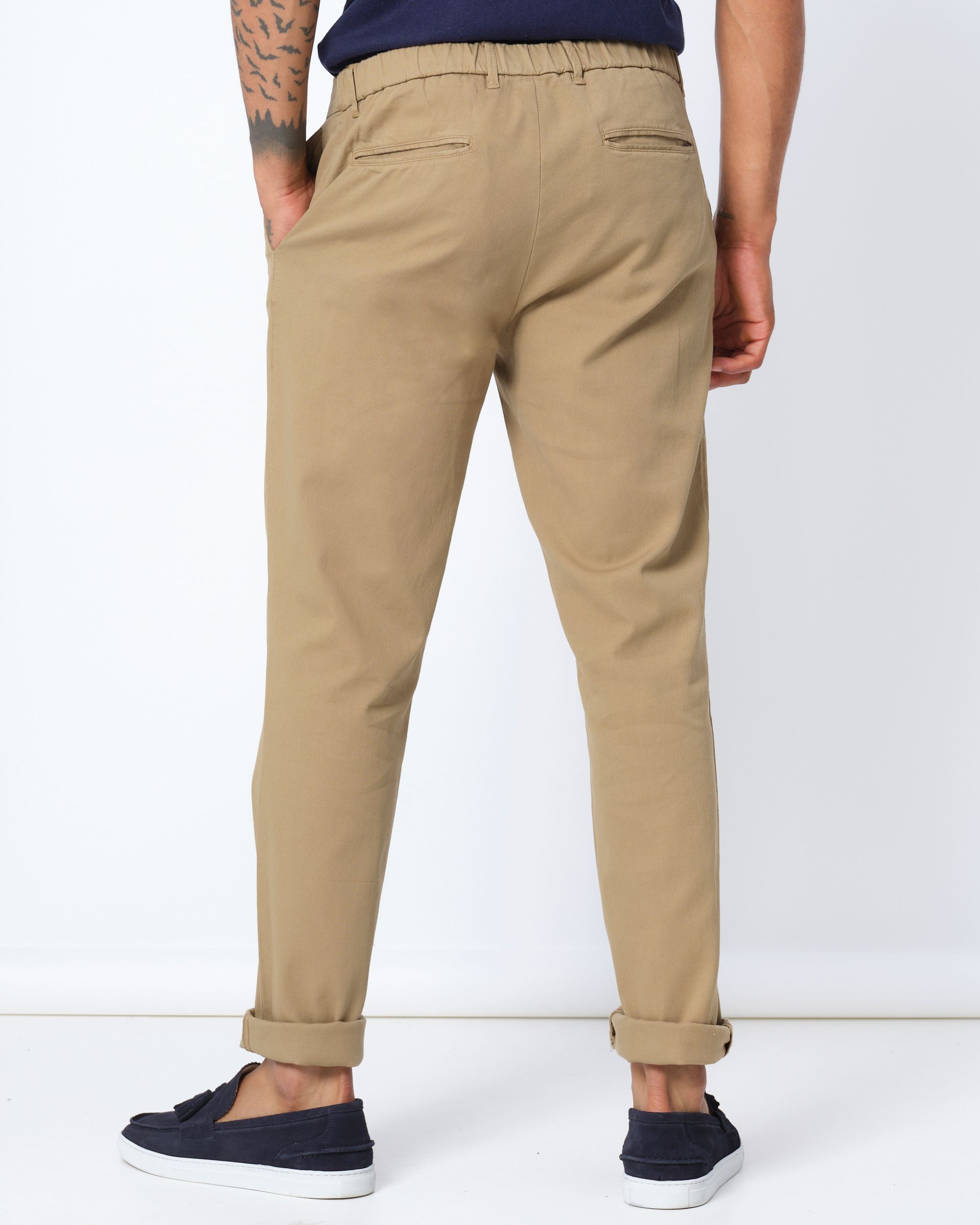 Dutch Dandies Chino Beige uni 072475-002-46