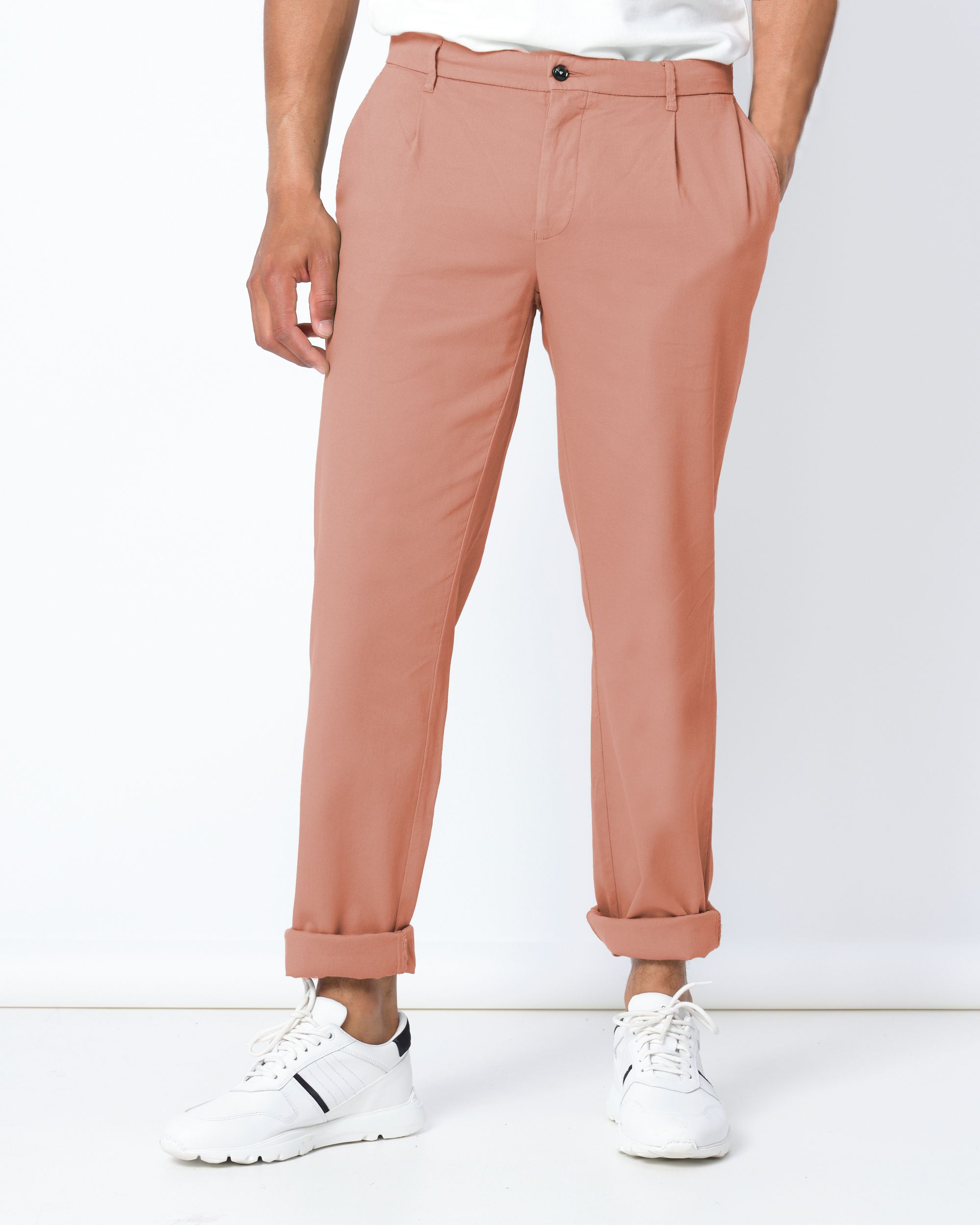 Dutch Dandies Chino Light mahonie uni 072475-006-46