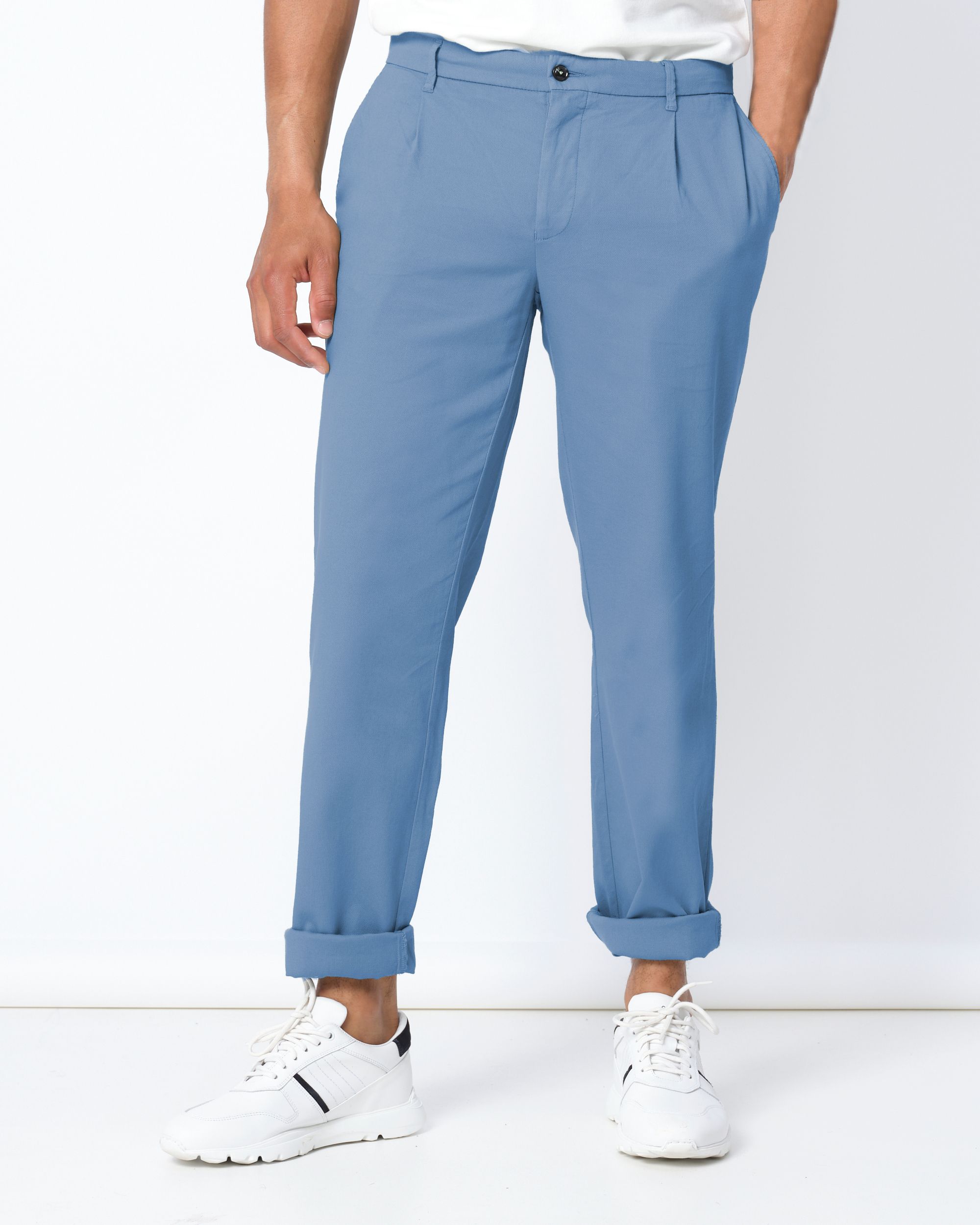 Dutch Dandies Chino Adriatic Blue 072475-007-46
