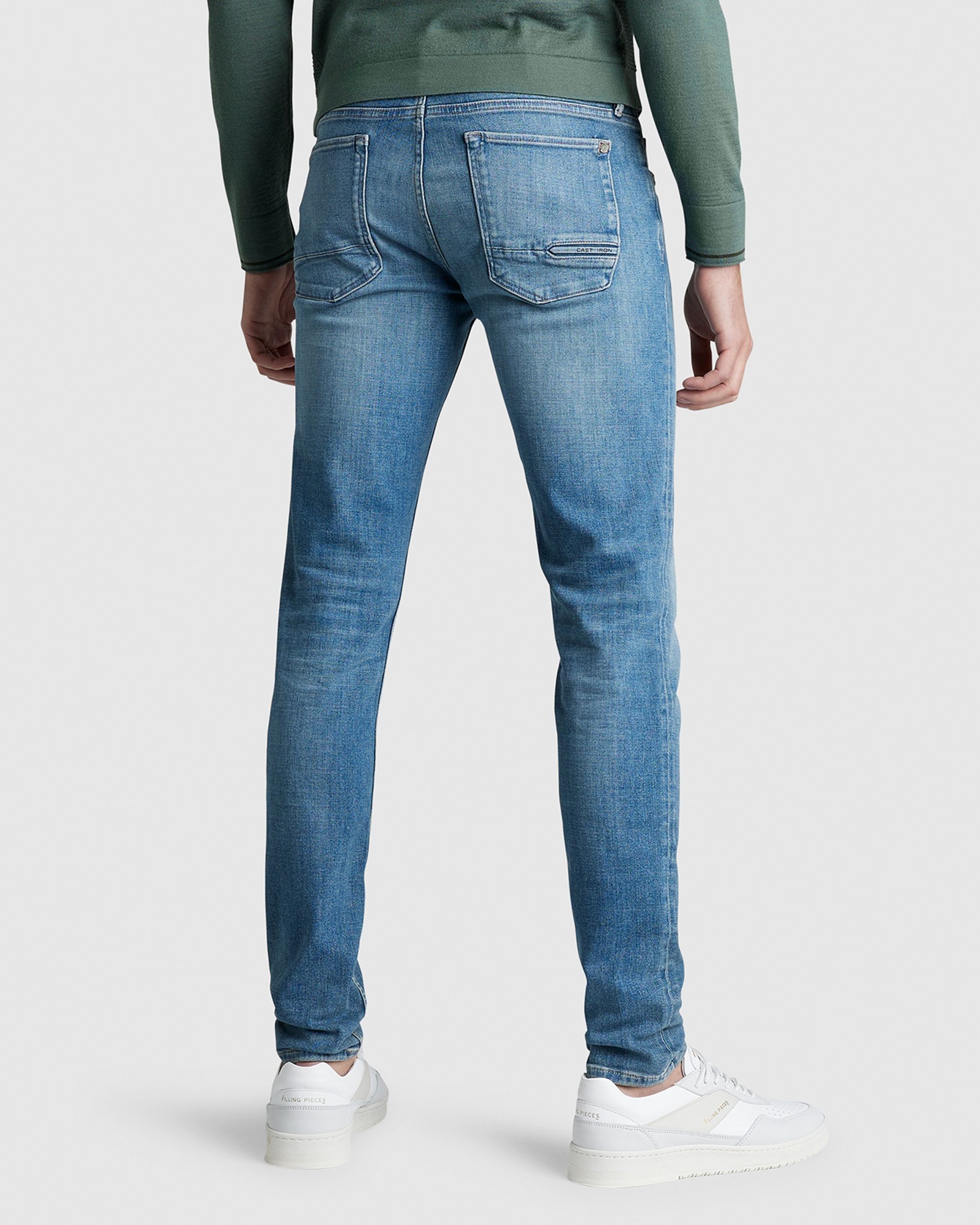 Cast Iron Riser Slim Fit Jeans Blauw 072480-001-28/30