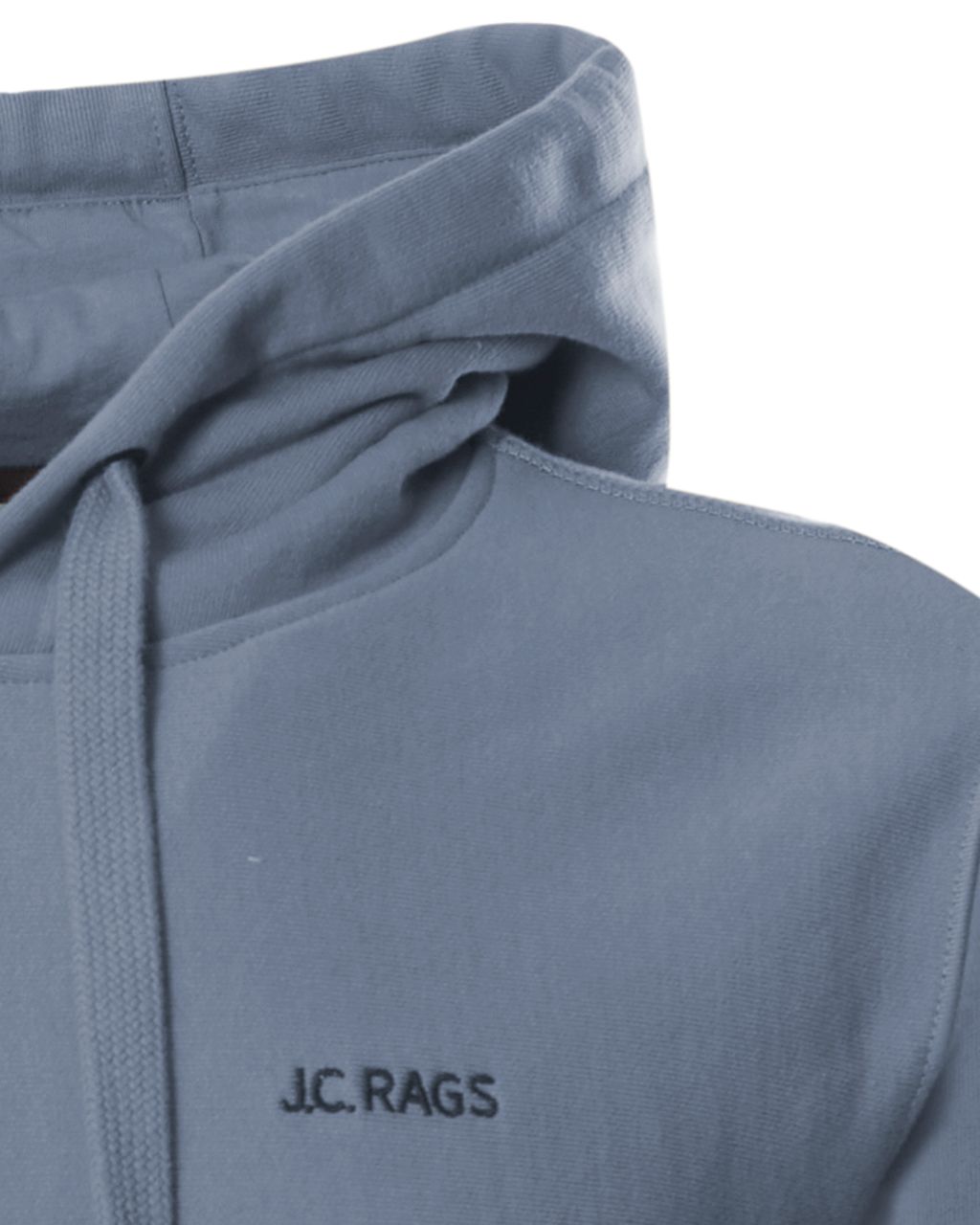 J.C. RAGS Jacob Hoodie Middenblauw uni 073070-001-L