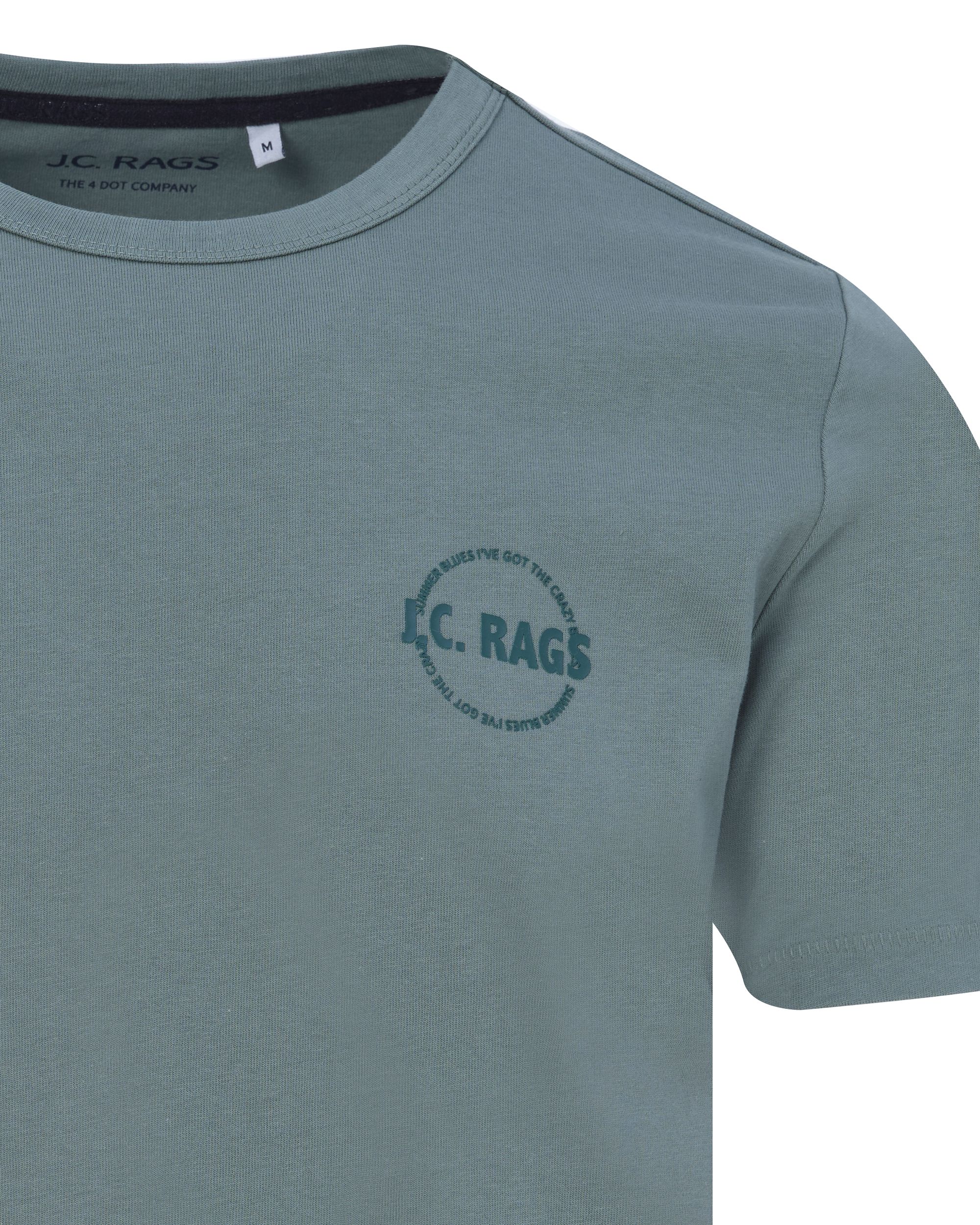 J.C. RAGS  Johan T-shirt KM Flessengroen uni 073071-002-L