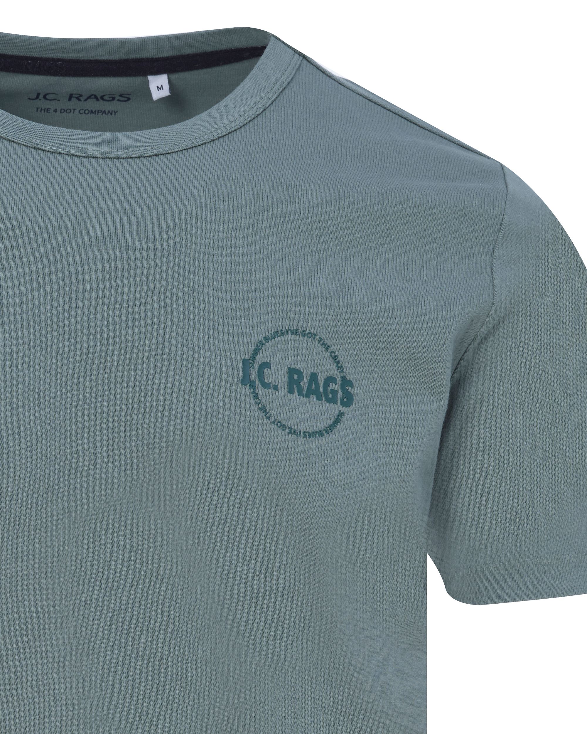 J.C. RAGS Johan T-shirt KM Flessengroen uni 073071-002-L