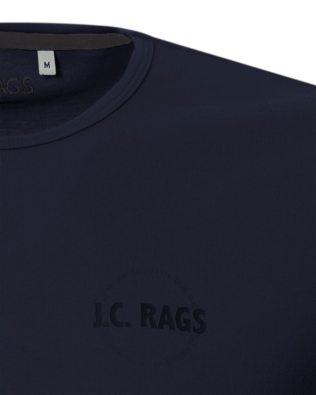 J.C. RAGS  Johan T-shirt KM Navy uni 073071-004-L
