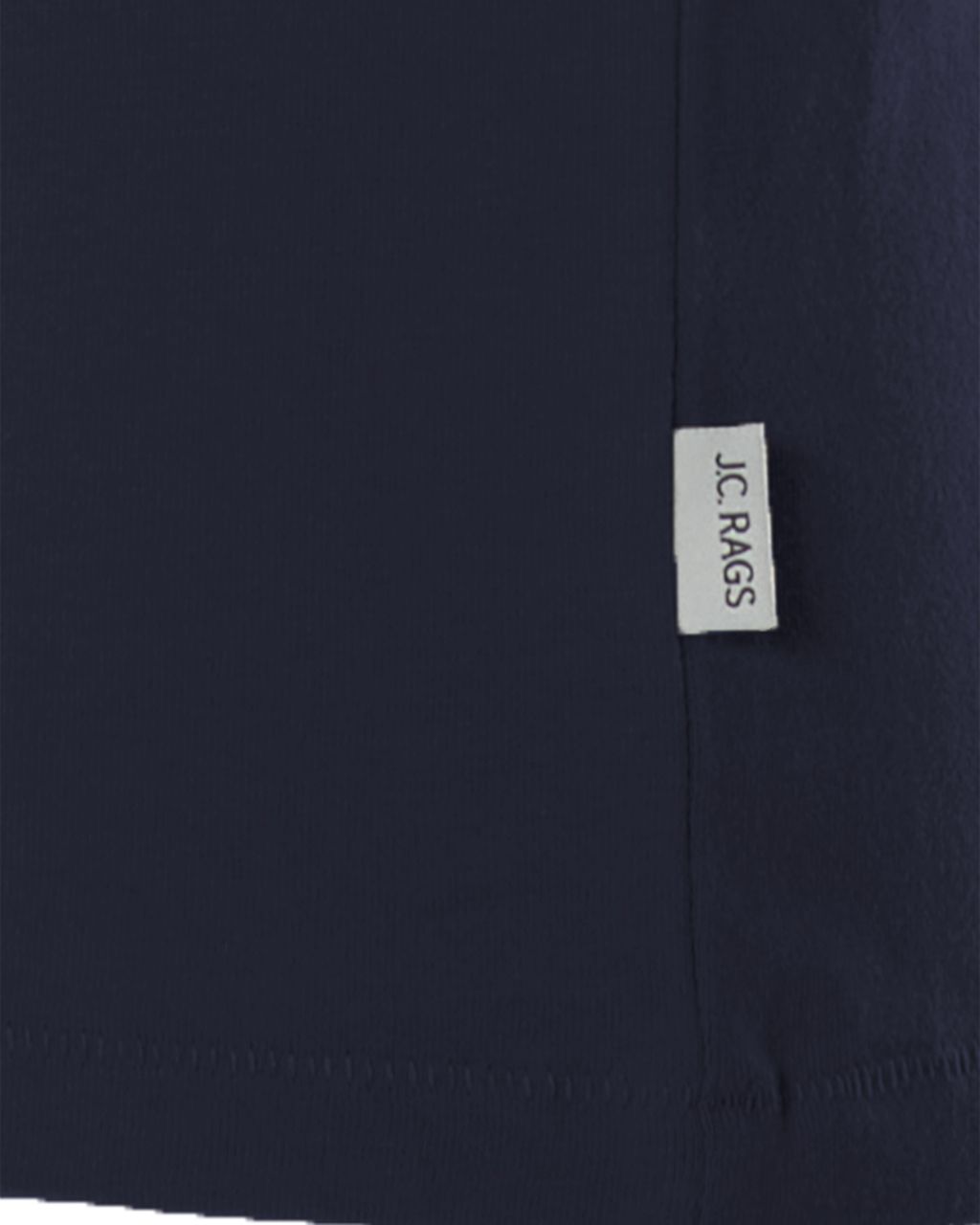 J.C. RAGS  Johan T-shirt KM Navy uni 073071-004-L