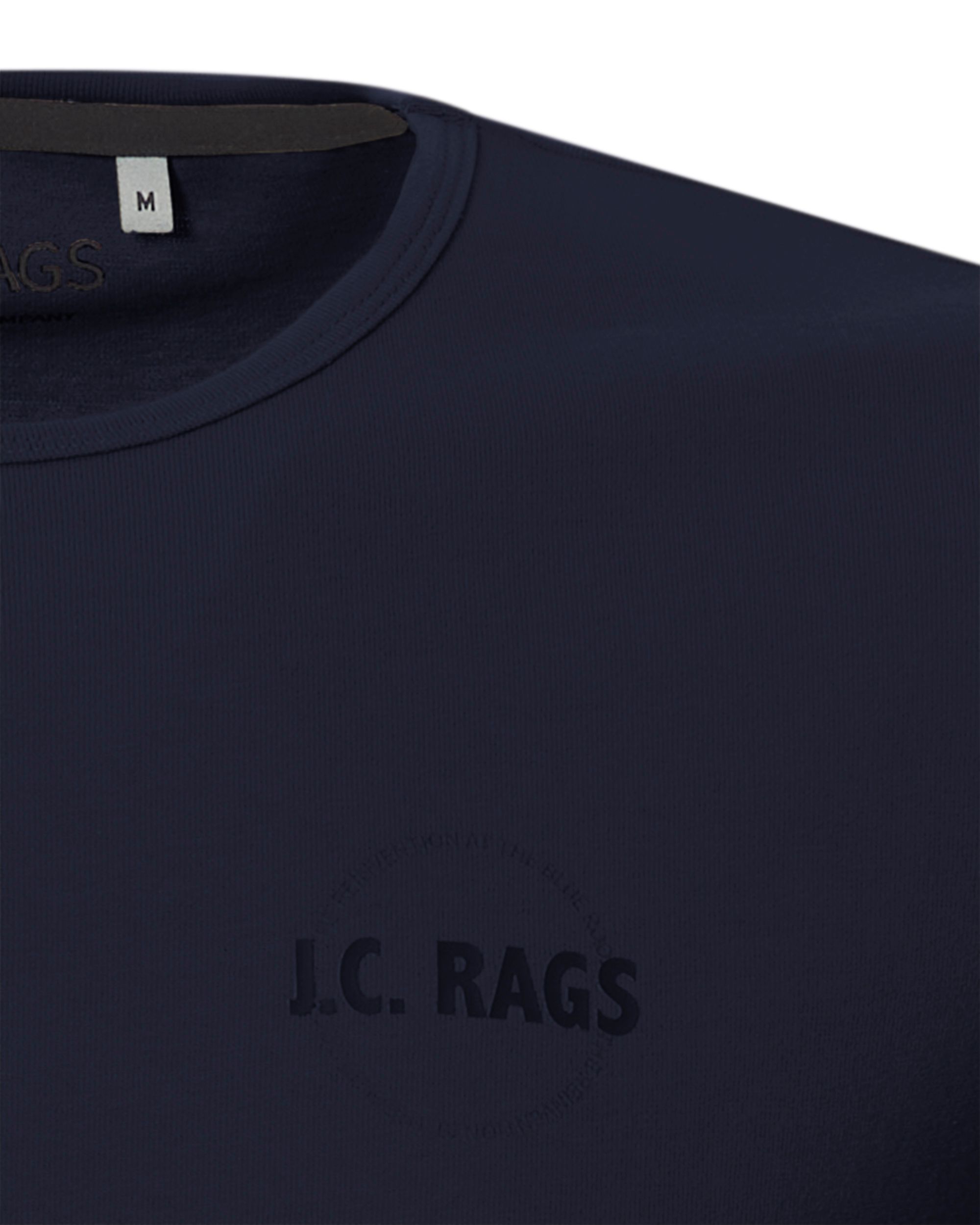 J.C. RAGS Johan T-shirt KM Navy uni 073071-004-L