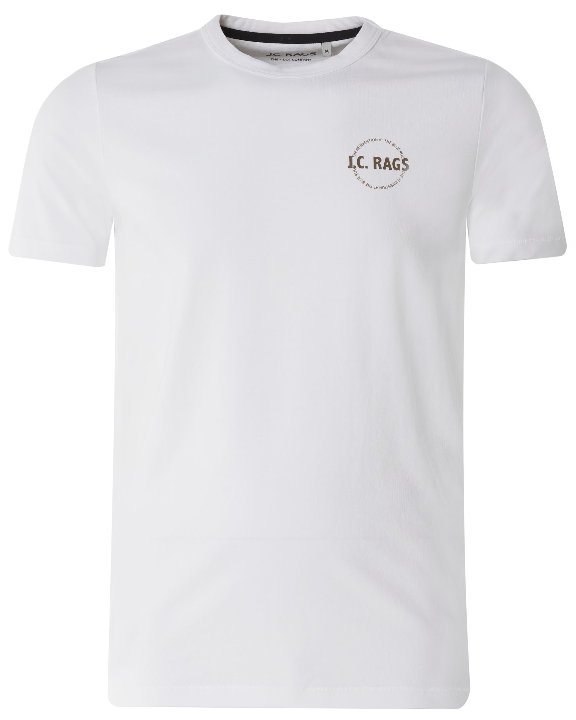 J.C. RAGS Johan T-shirt KM Ecru uni 073071-005-L