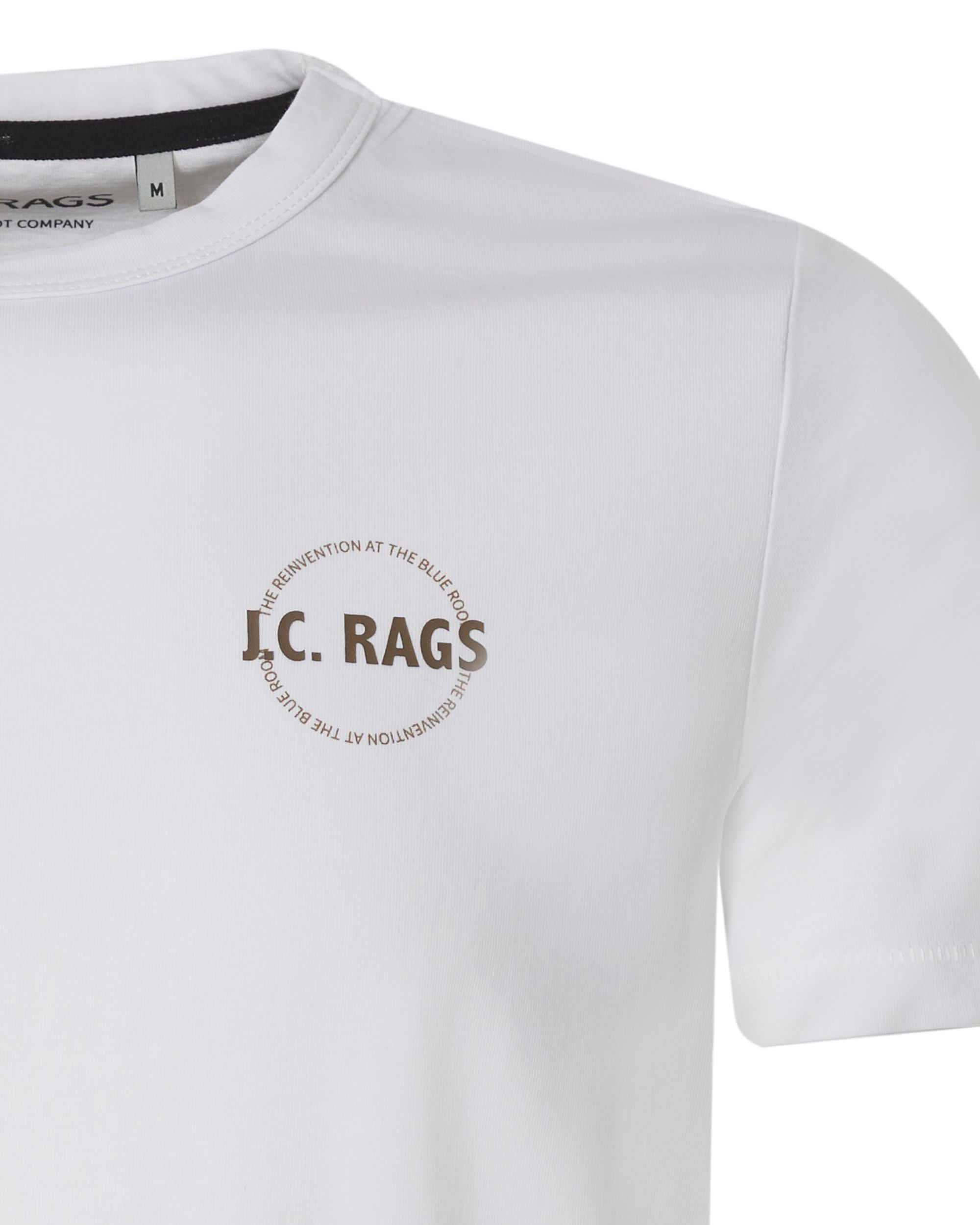 J.C. RAGS Johan T-shirt KM Ecru uni 073071-005-L