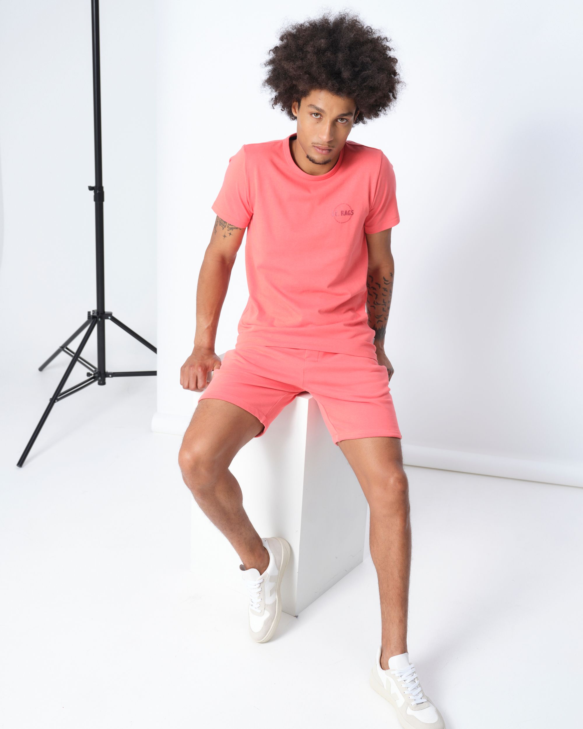 J.C. RAGS Johan T-shirt KM Terra uni 073071-006-L