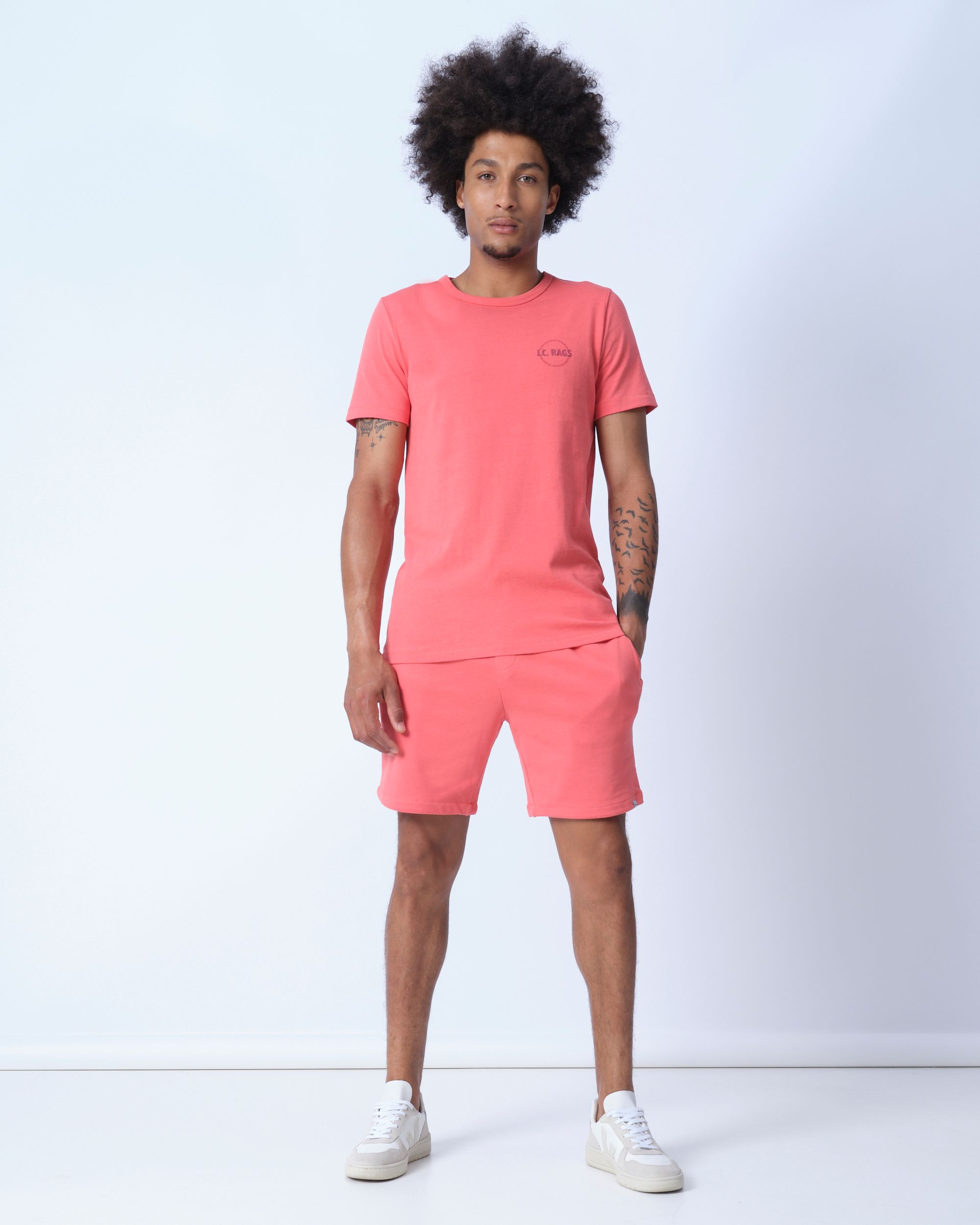 J.C. RAGS Johan T-shirt KM Terra uni 073071-006-L