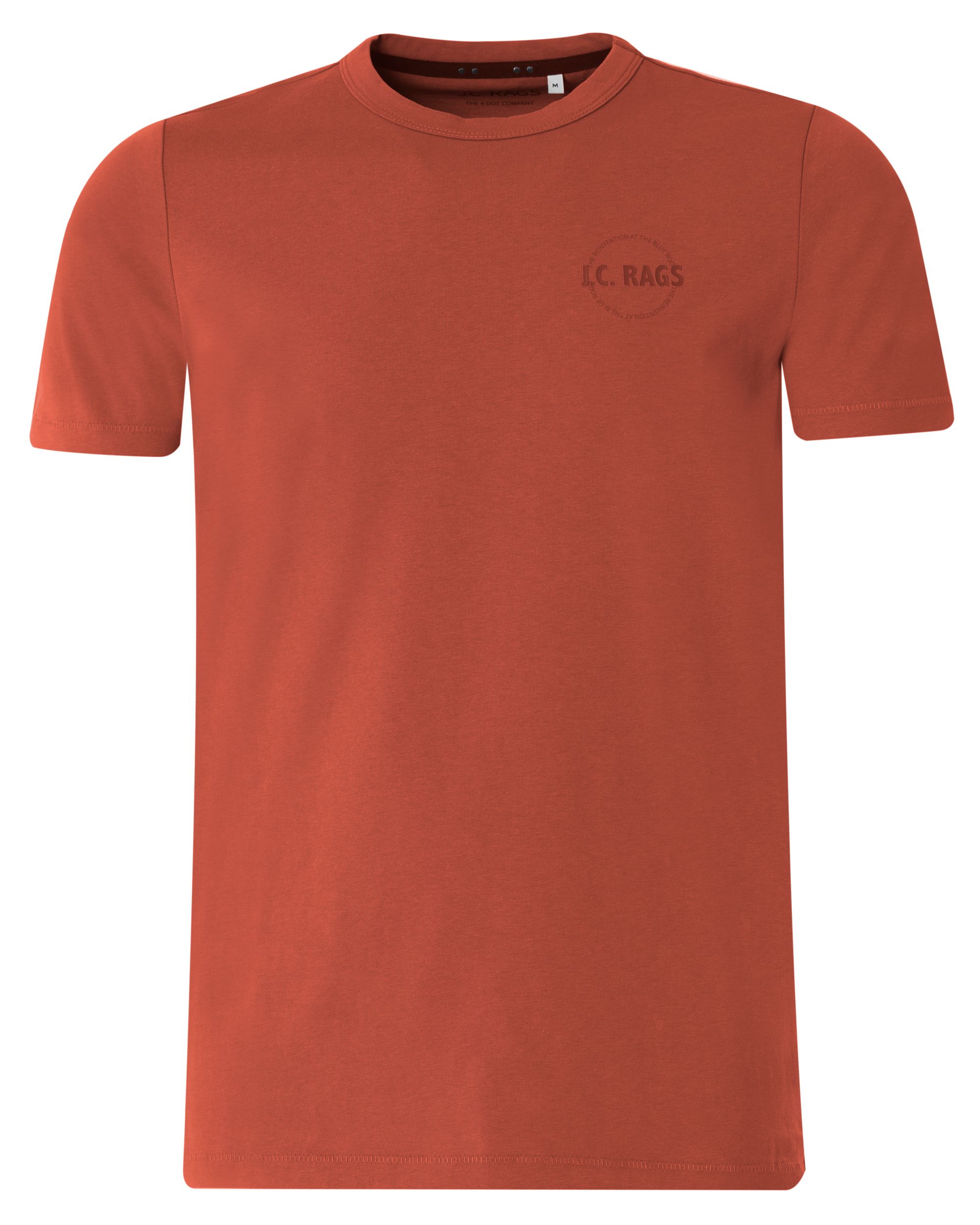 J.C. RAGS  Johan T-shirt KM Oranje uni 073071-009-L