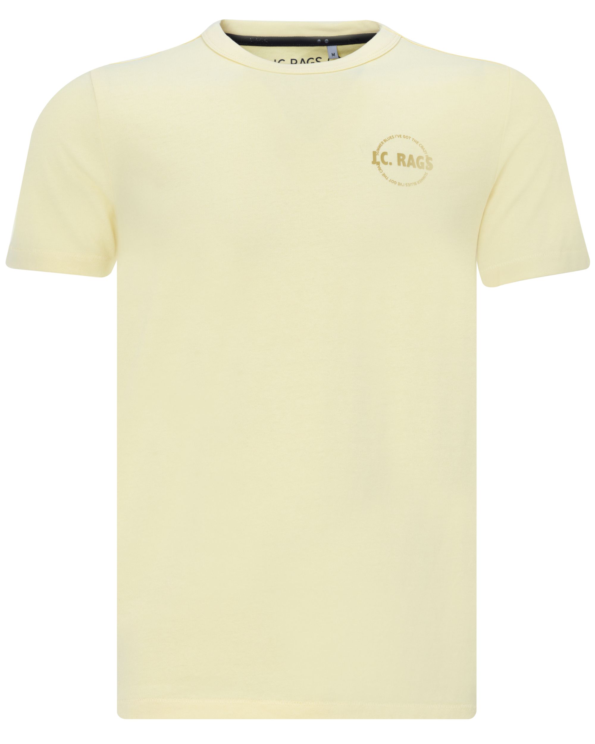 J.C. RAGS Johan T-shirt KM Pale Banana 073071-015-L
