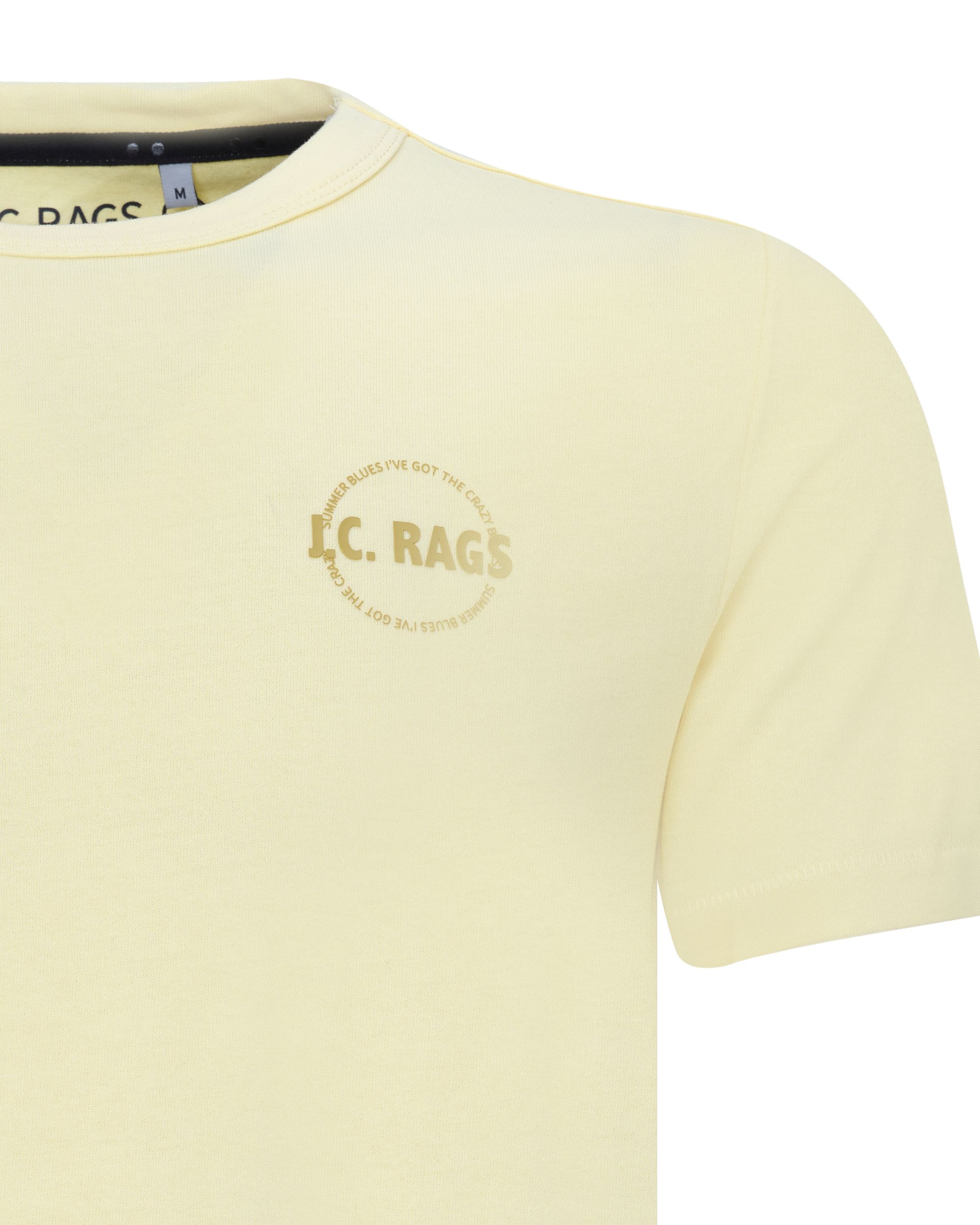 J.C. RAGS Johan T-shirt KM Pale Banana 073071-015-L