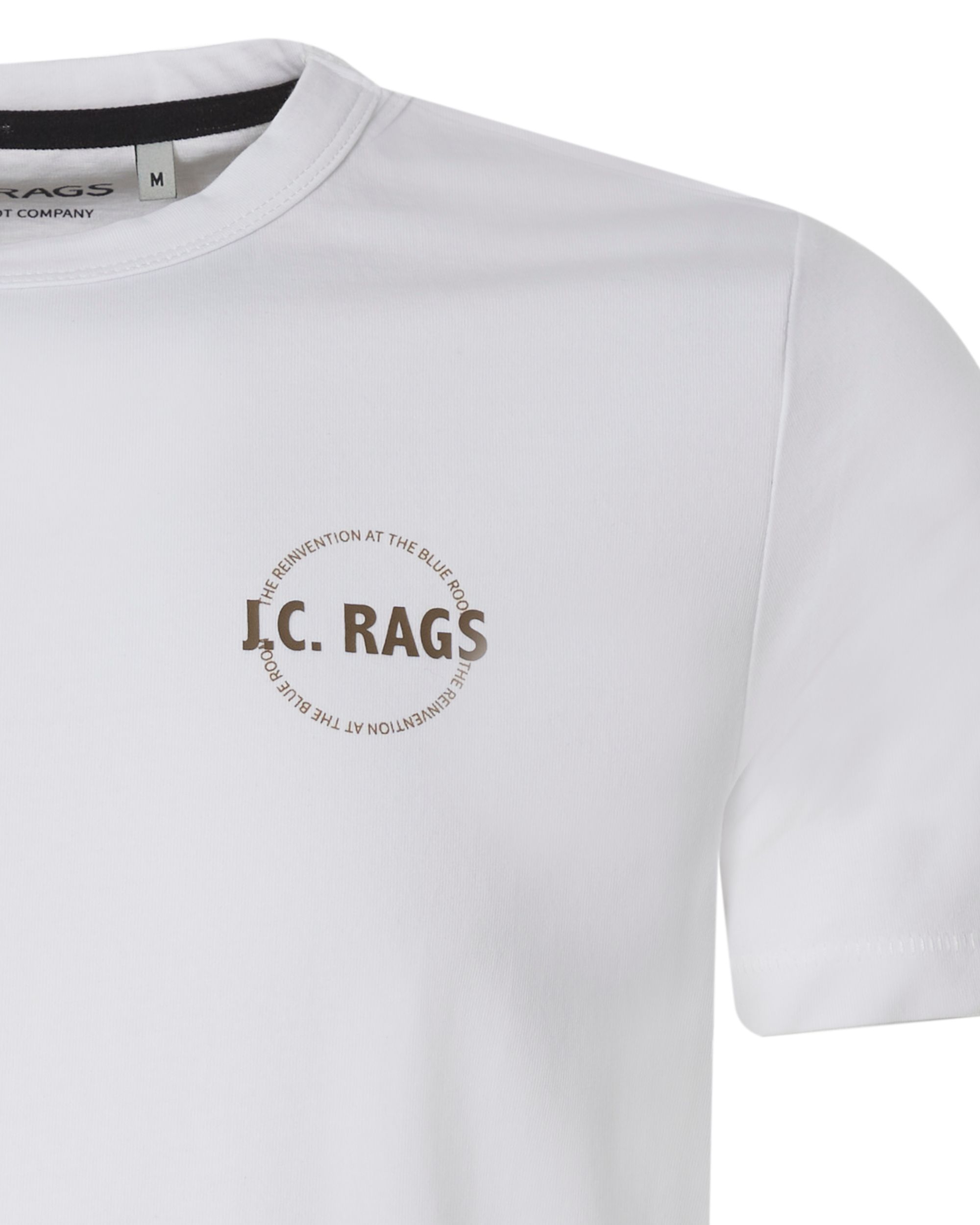 J.C. RAGS  Johan T-shirt KM Coconut milk 073071-017-L