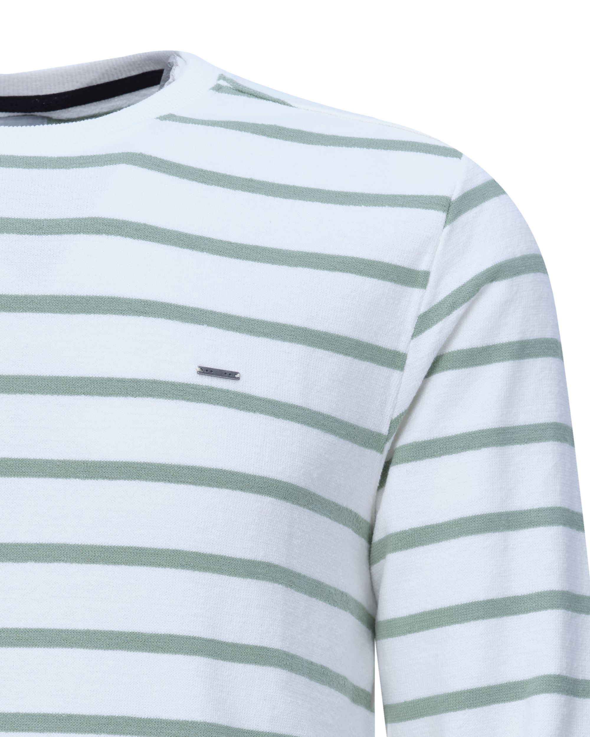 J.C. RAGS Jake Sweater Mint streep 073074-007-L