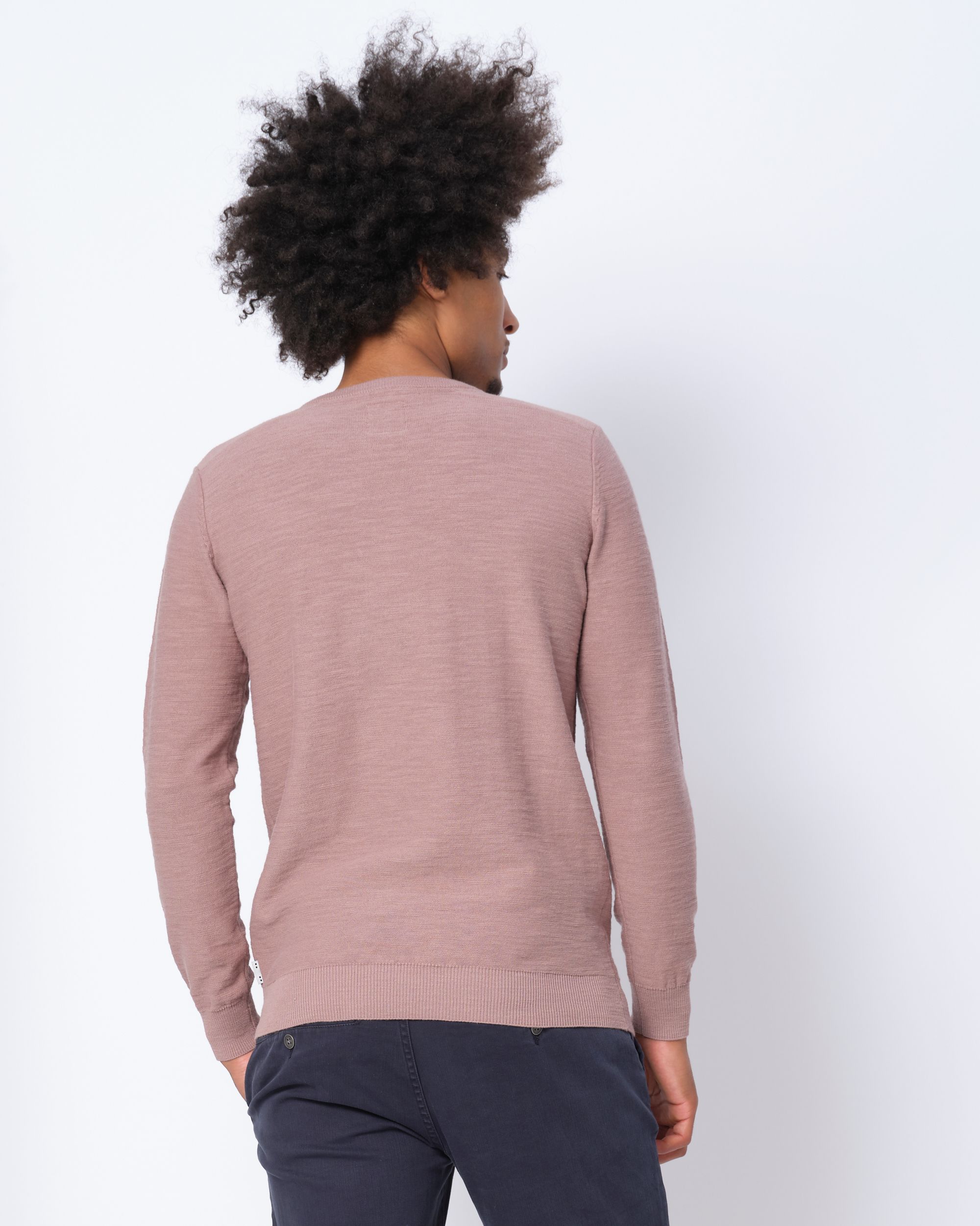 J.C. RAGS Jamal Trui ronde hals Roze uni 073156-005-L