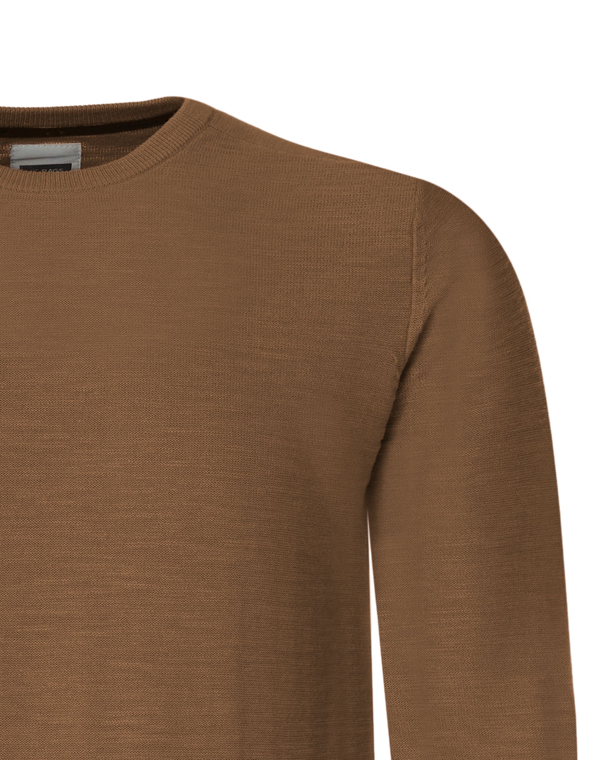 J.C. RAGS Jamal Trui ronde hals  Bruin uni 073156-006-L