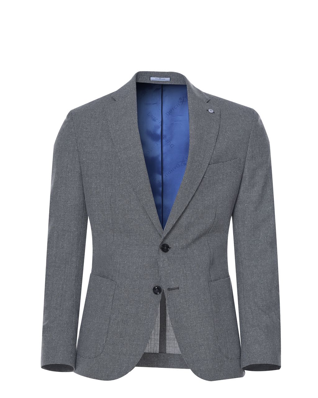 Dutch Dandies Pak Donkerblauw kleine ruit 073158-001-46
