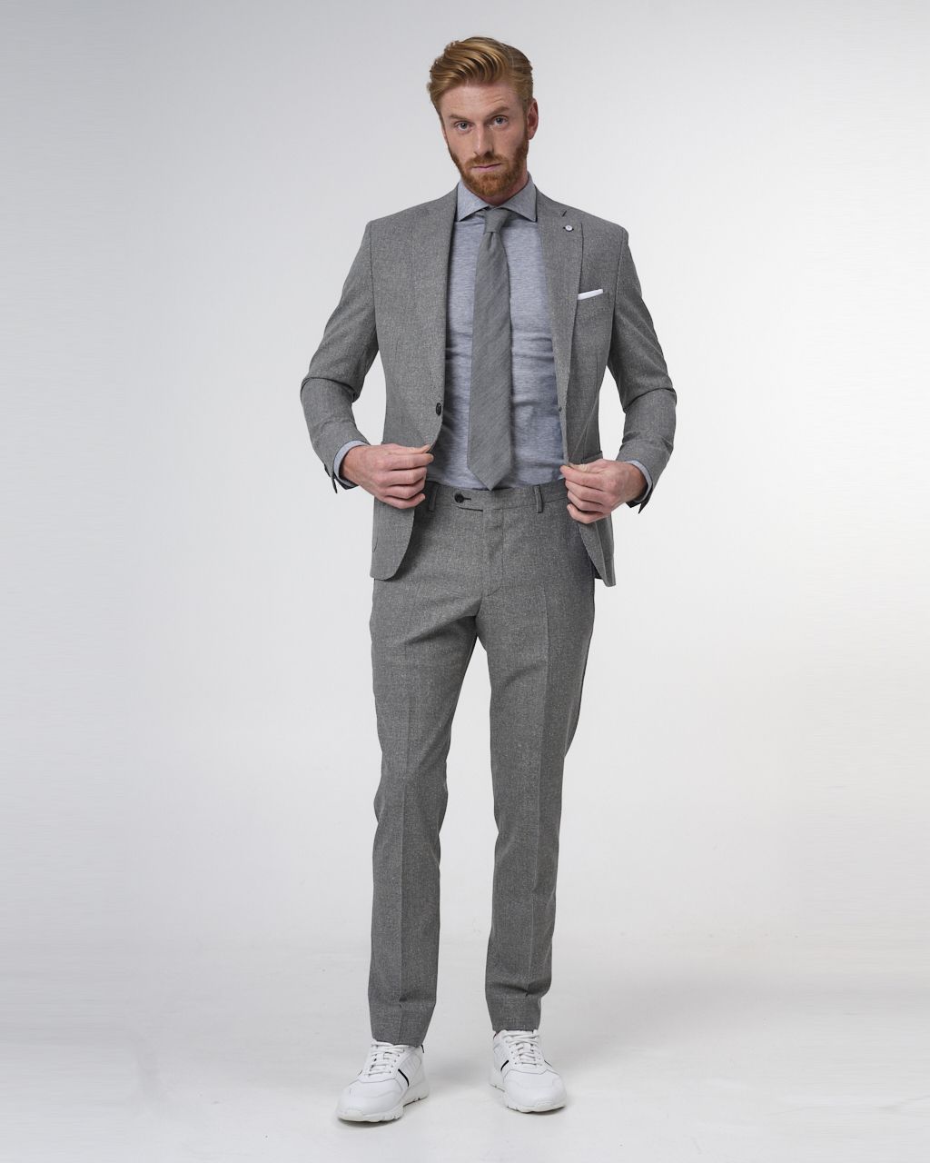 Dutch Dandies Pak Donkerblauw kleine ruit 073158-001-46