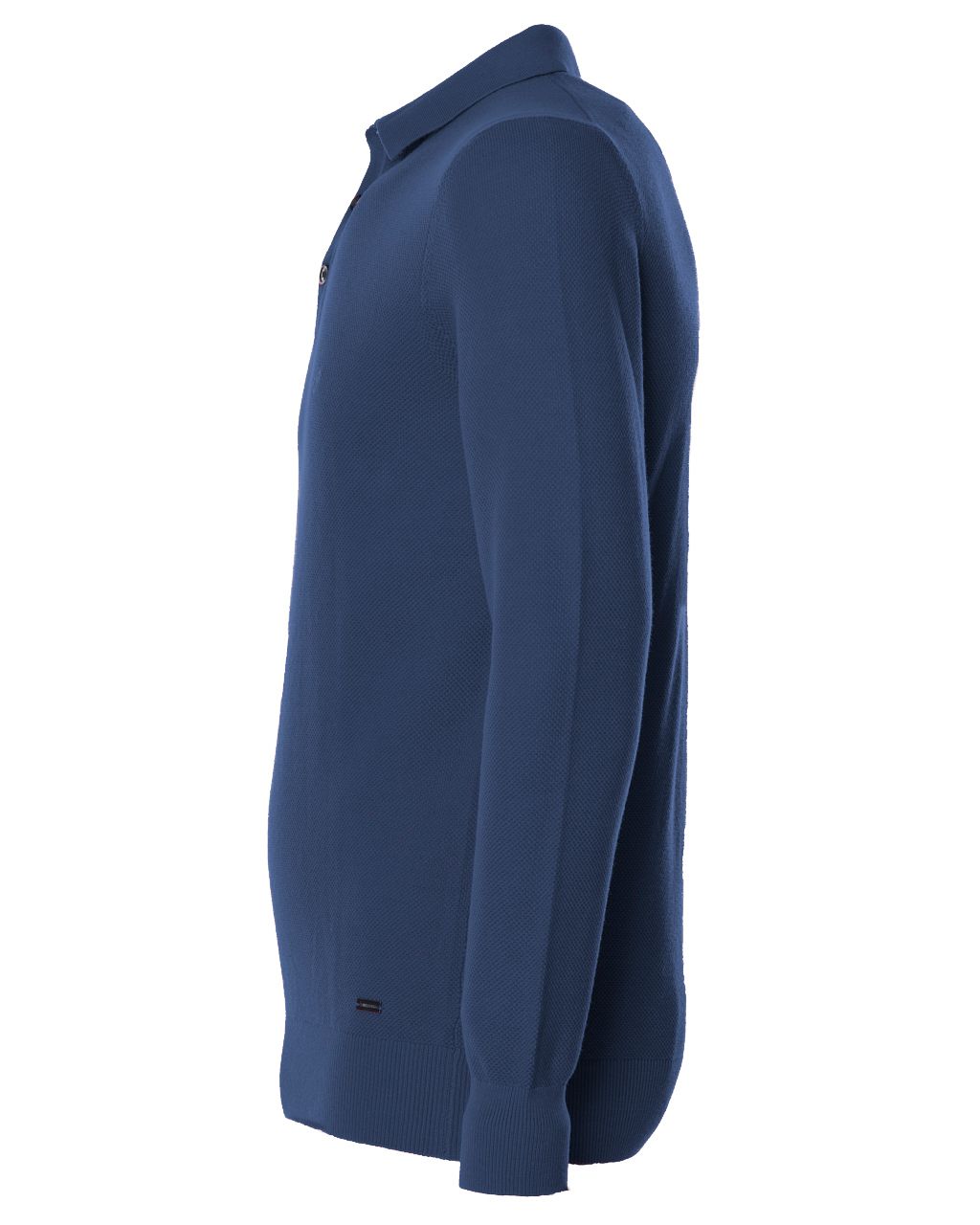Campbell Steinway Polo LM Blue Marine 073168-001-L