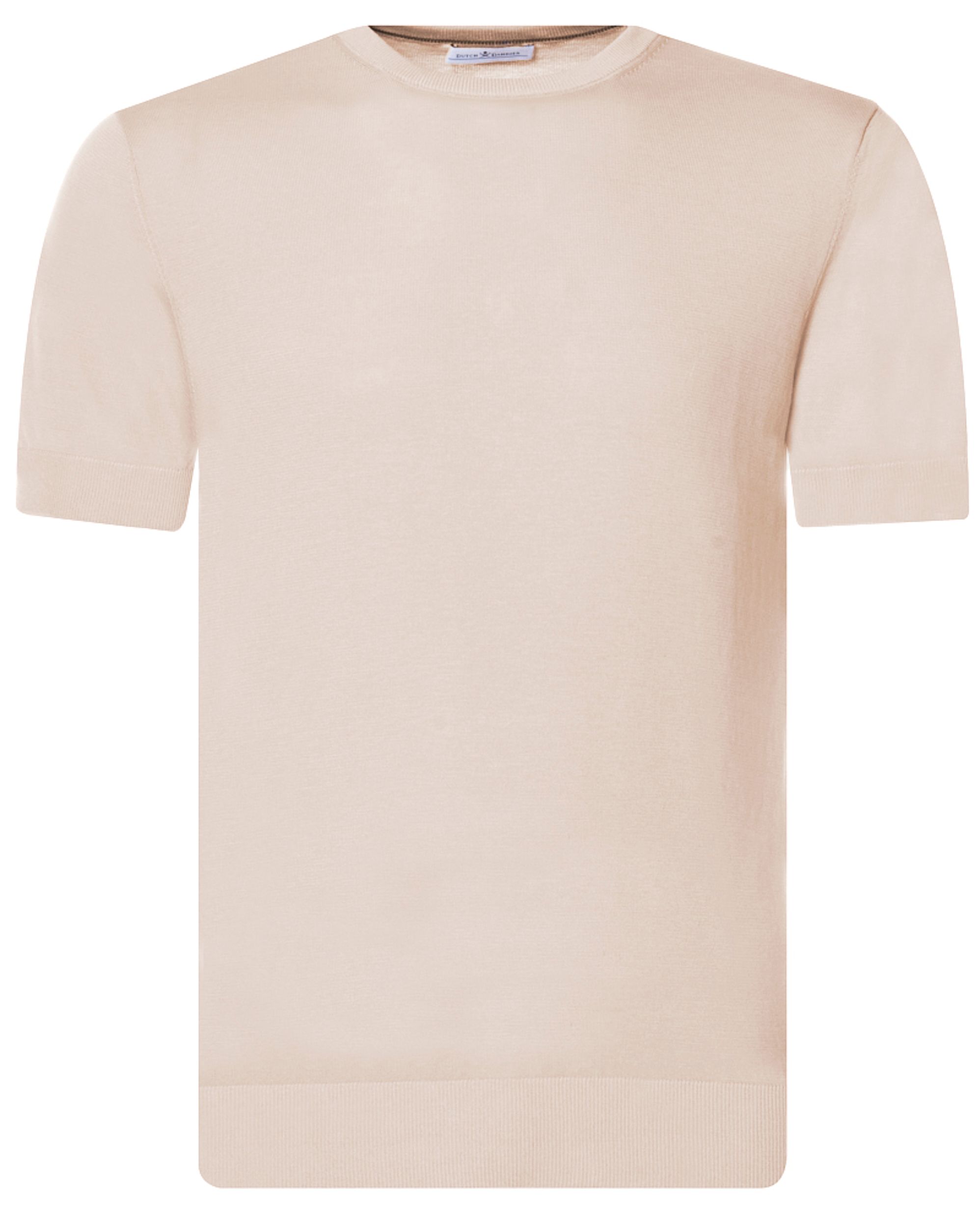 Dutch Dandies Dean T-shirt KM Beige uni 073176-005-L