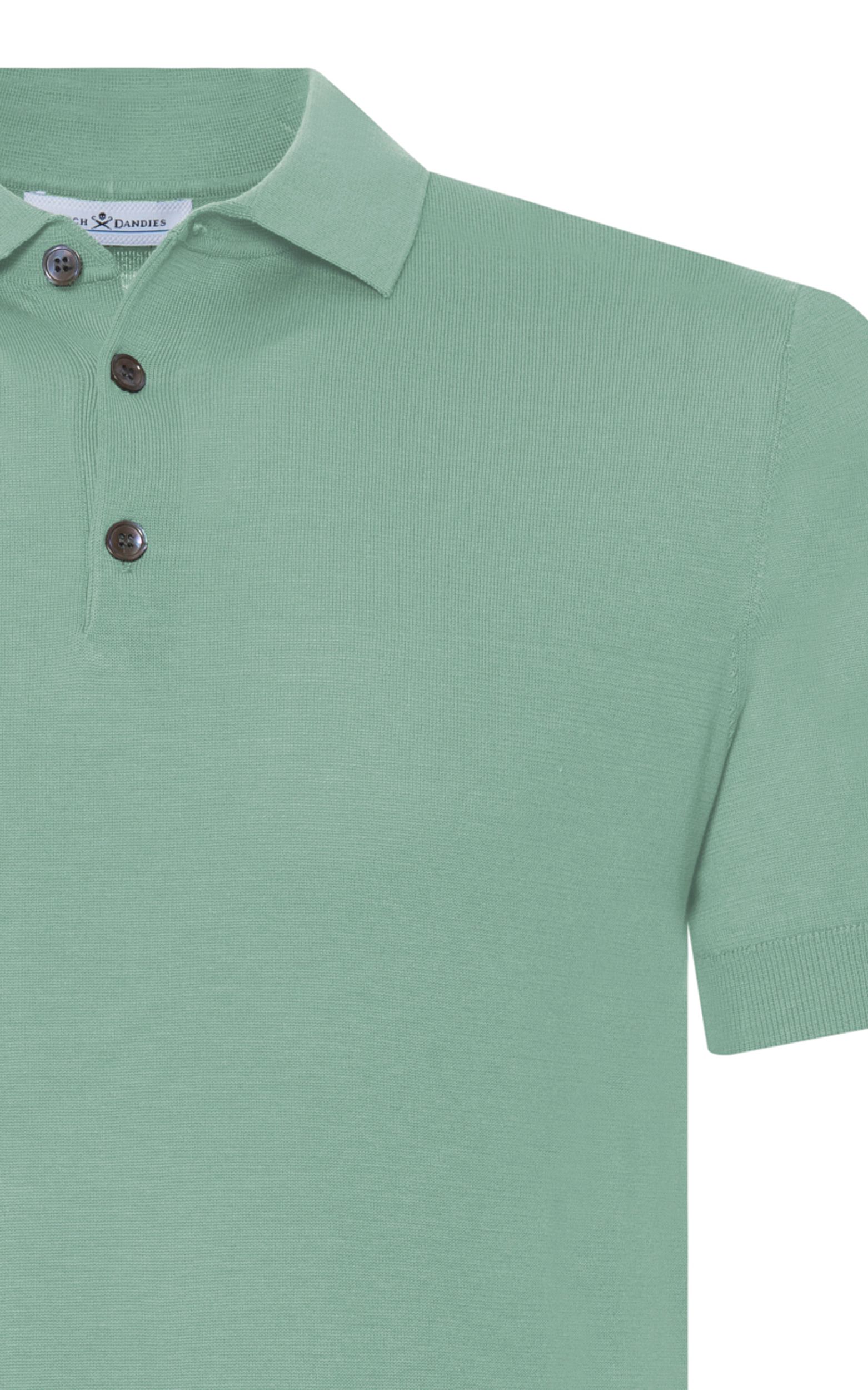 Dutch Dandies Bol Polo KM Mint uni 073180-001-L