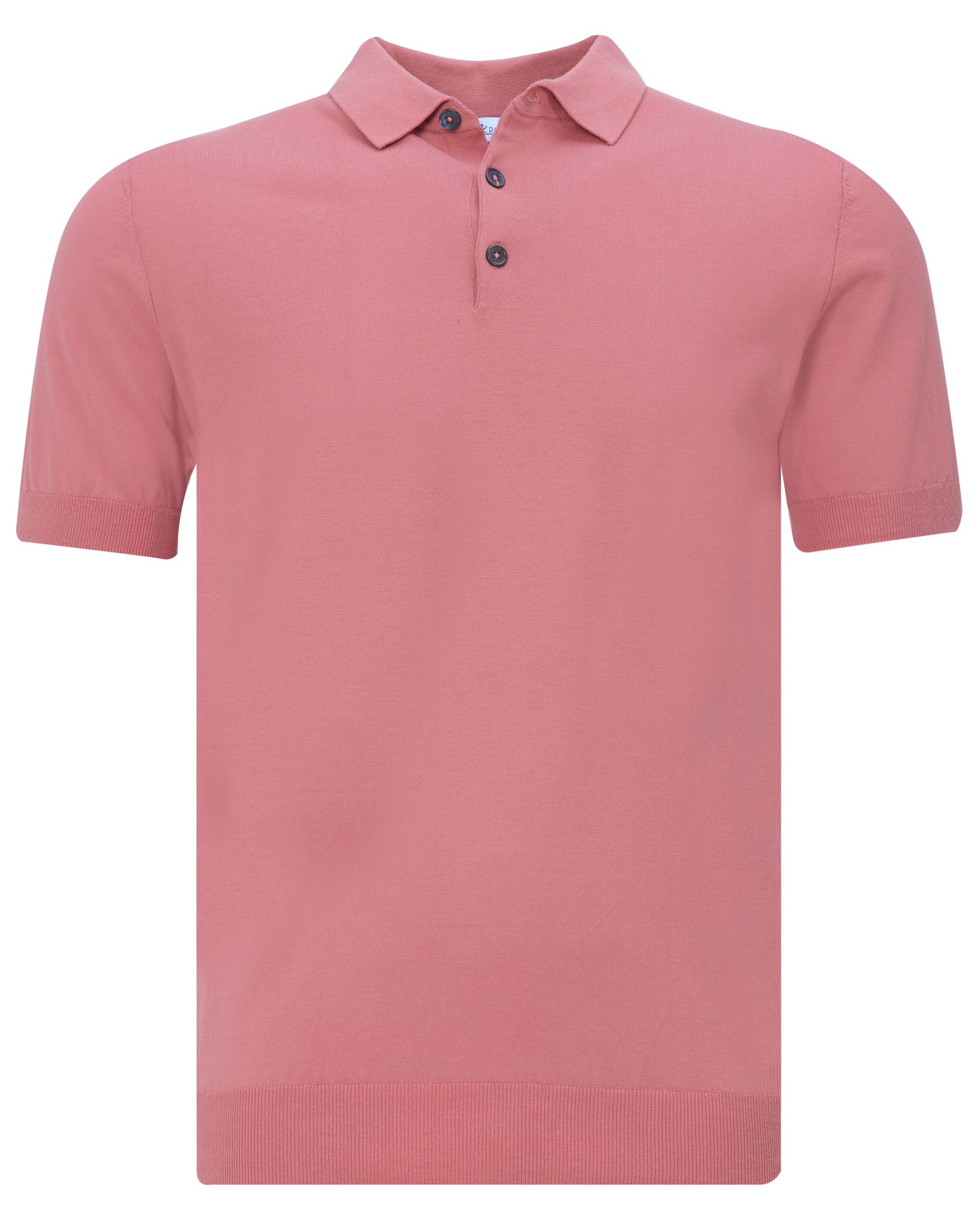 Dutch Dandies Bol Polo KM Light mahonie uni 073180-009-L