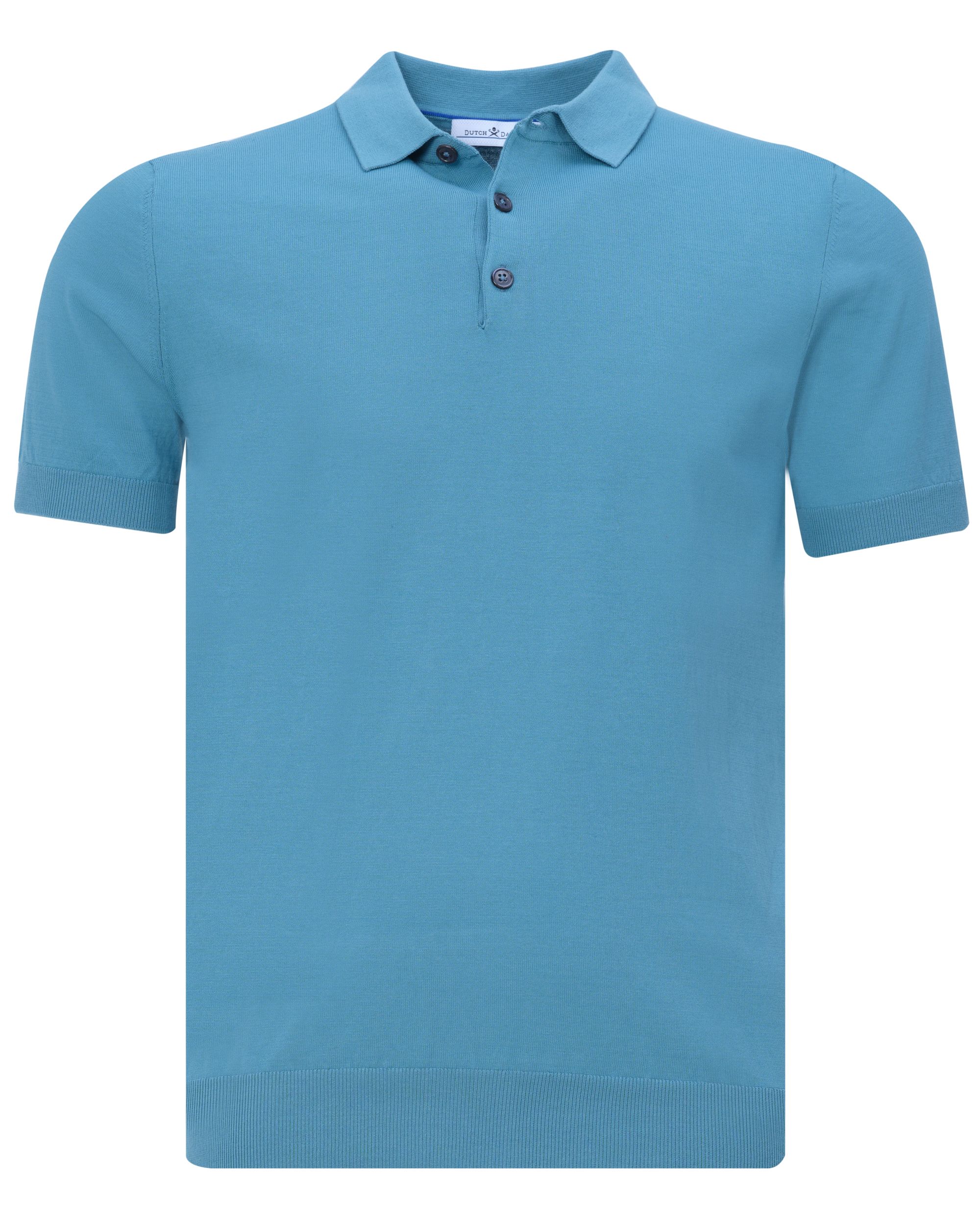 Dutch Dandies Bol Polo KM Adriatic Blue 073180-012-L